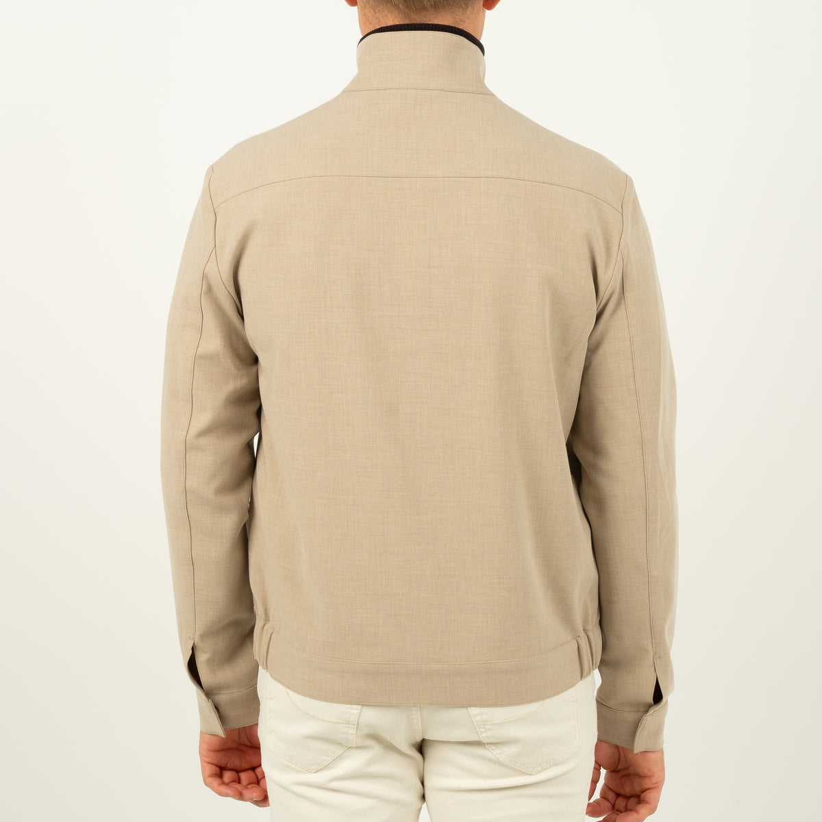 SEVEN DIALS Overshirt met Rits Beige | Medan