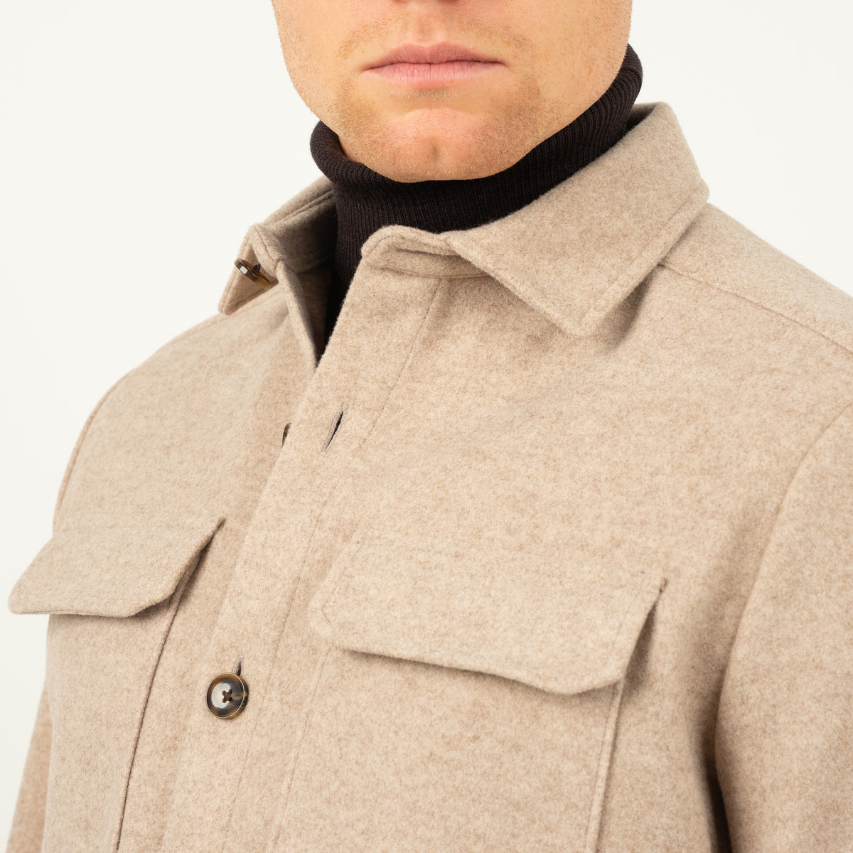 SEVEN DIALS Overshirt Beige | Kunming