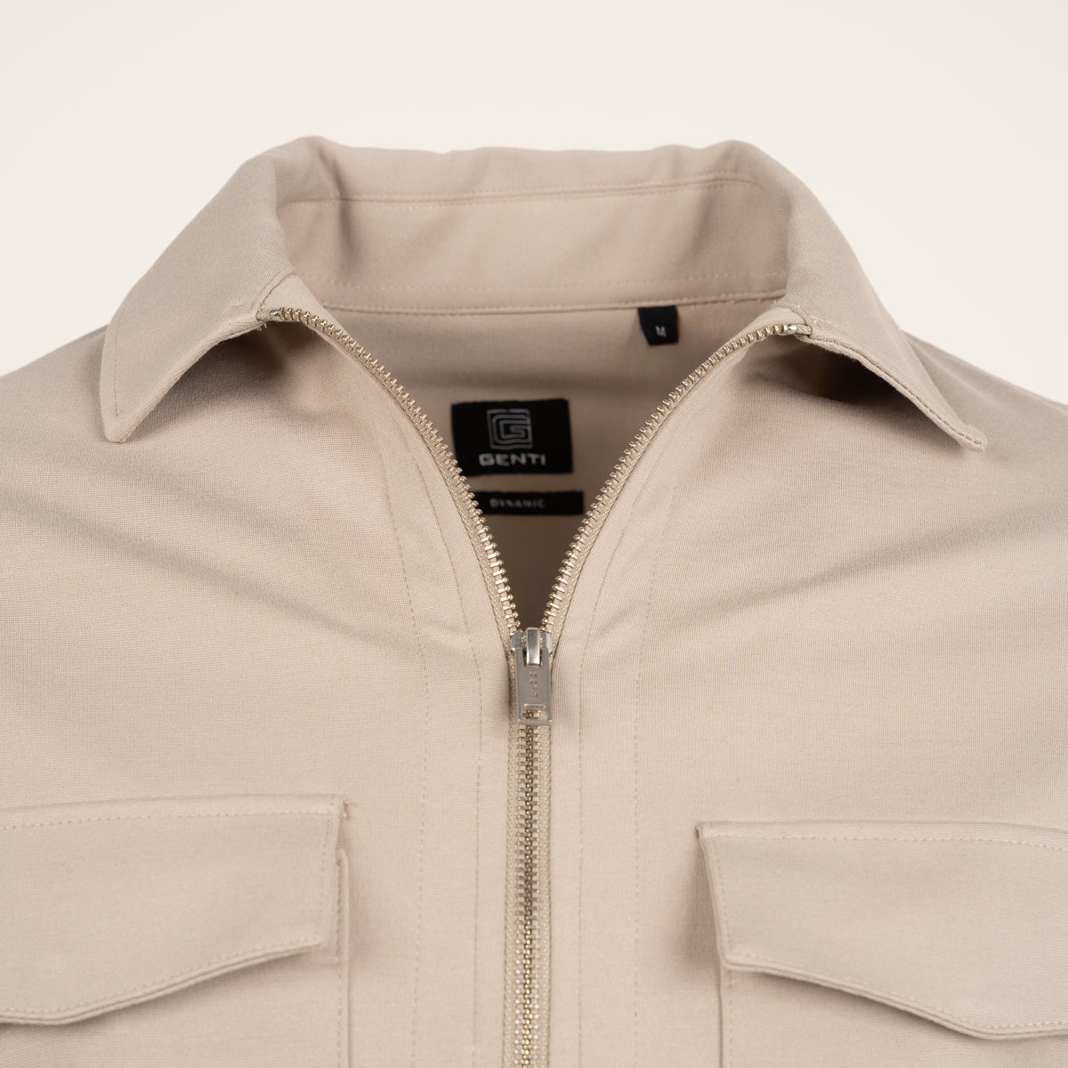 Genti Overshirt Beige | Oaks Dynamic