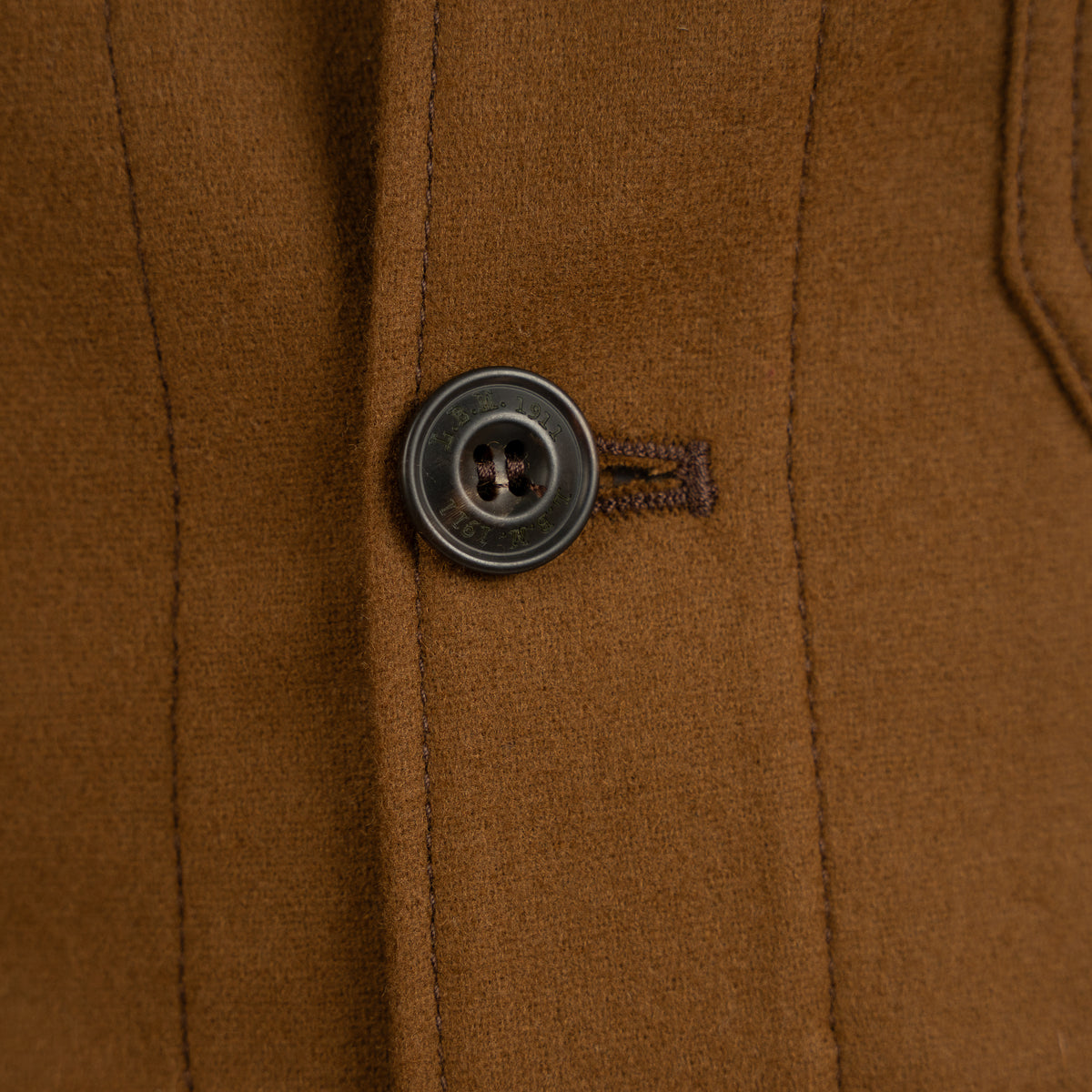L.B.M. 1911 Overshirt Camel | Wool-Mix