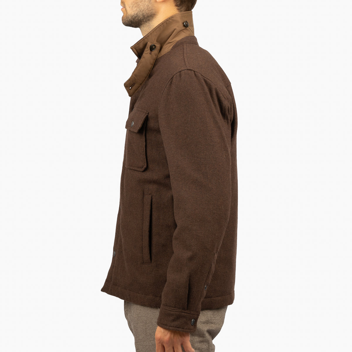 Woolrich Overshirt Jack Bruin | Alaskan