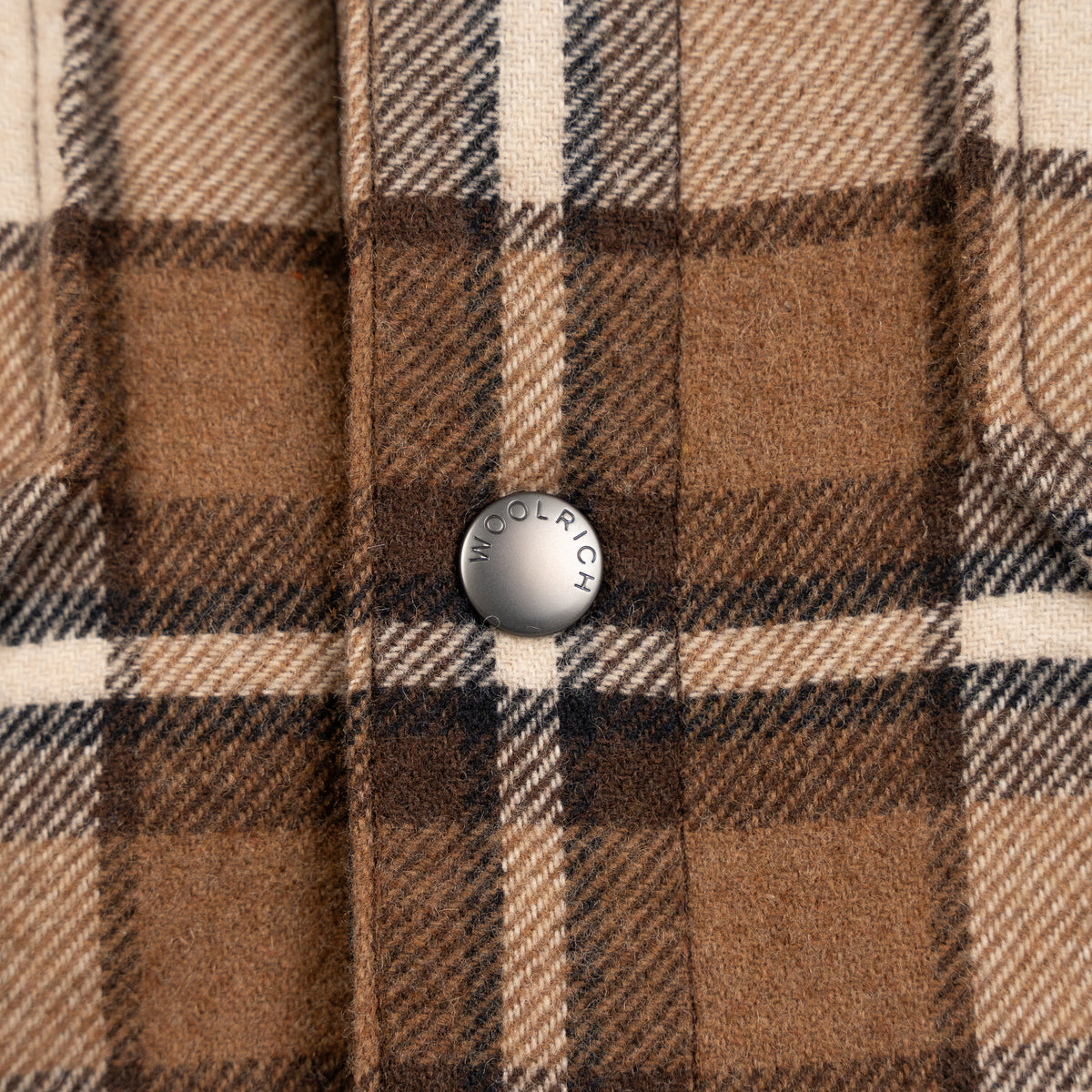 Woolrich Overshirt Jack Bruin Geruit | Alaskan Check
