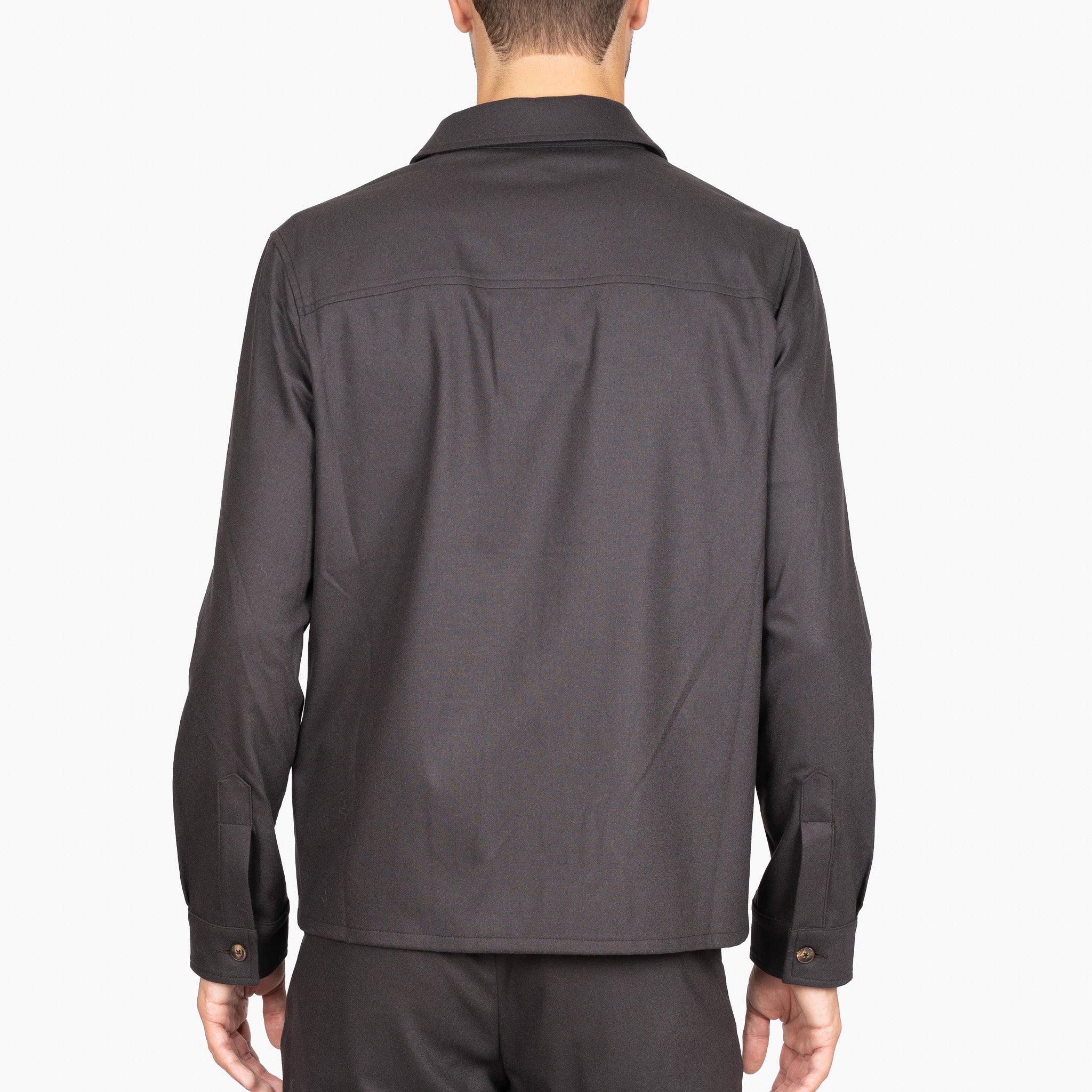 Marco Pescarolo Overshirt Bruin | Urus