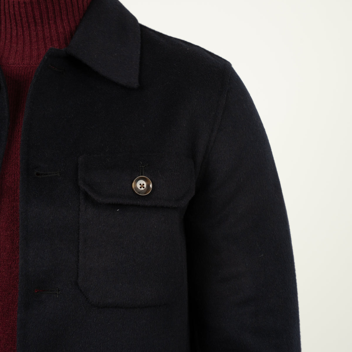 SEVEN DIALS Overshirt Blauw | London