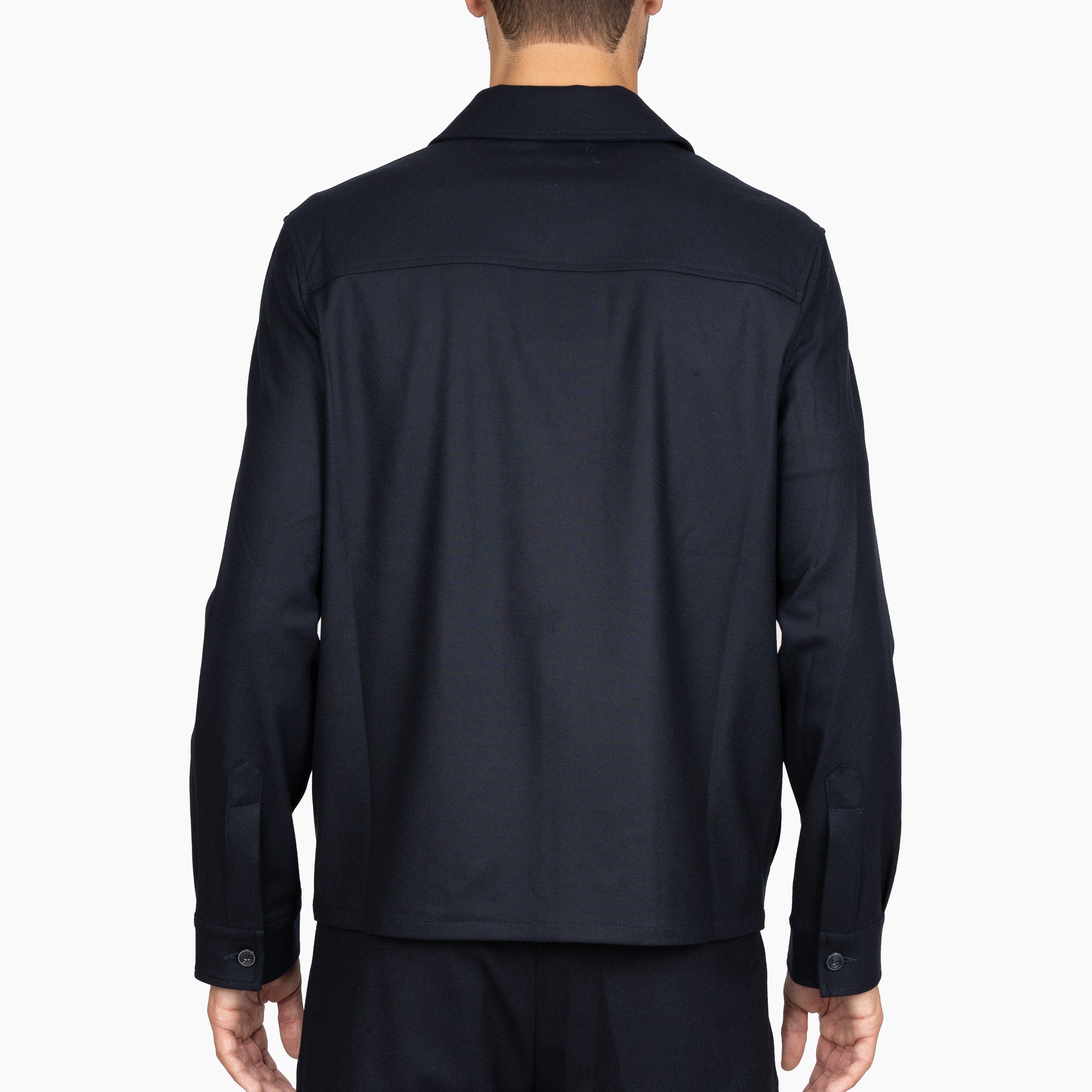 Marco Pescarolo Overshirt Donkerblauw | Urus Cashmere
