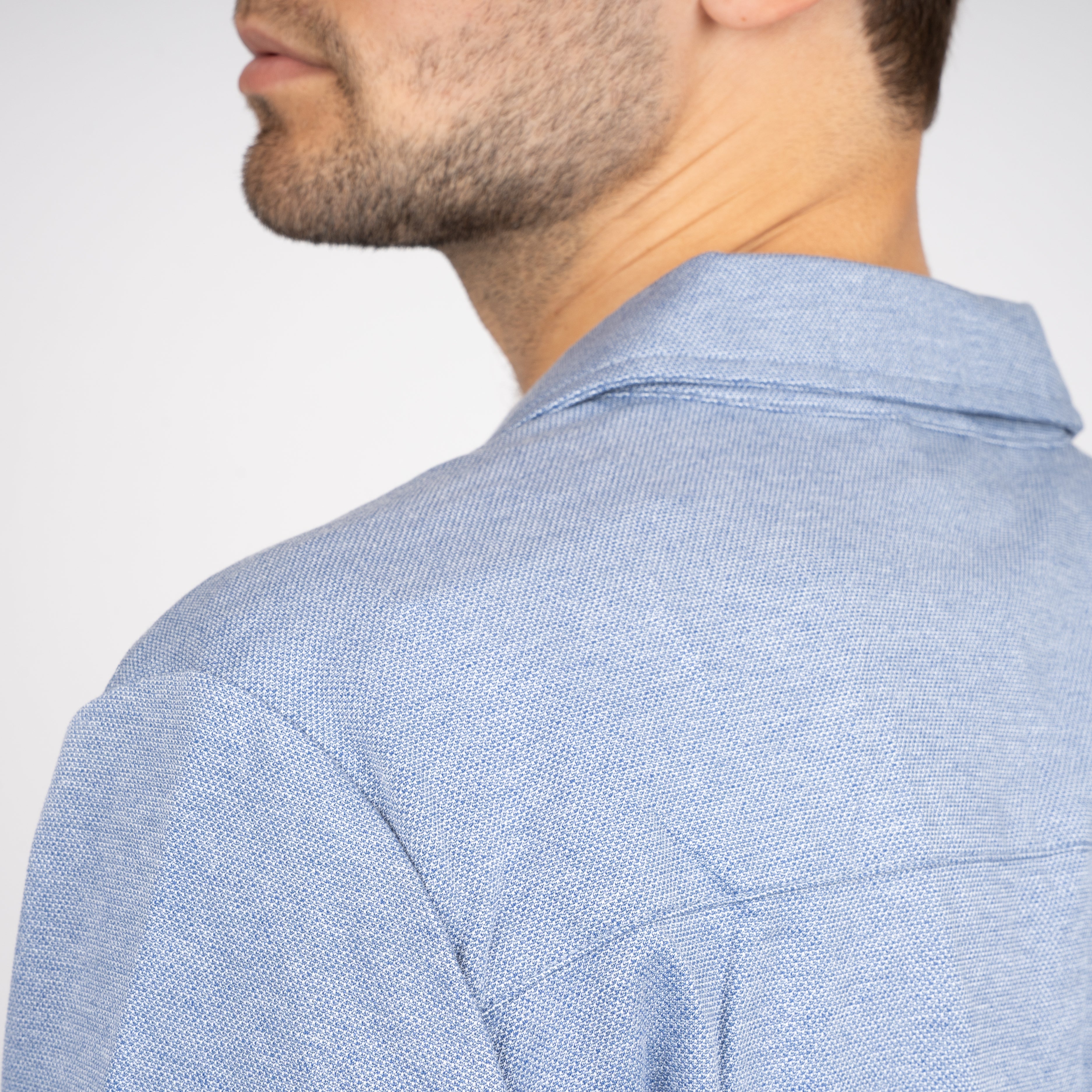 SEVEN DIALS Overshirt Lichtblauw | Ardwolf
