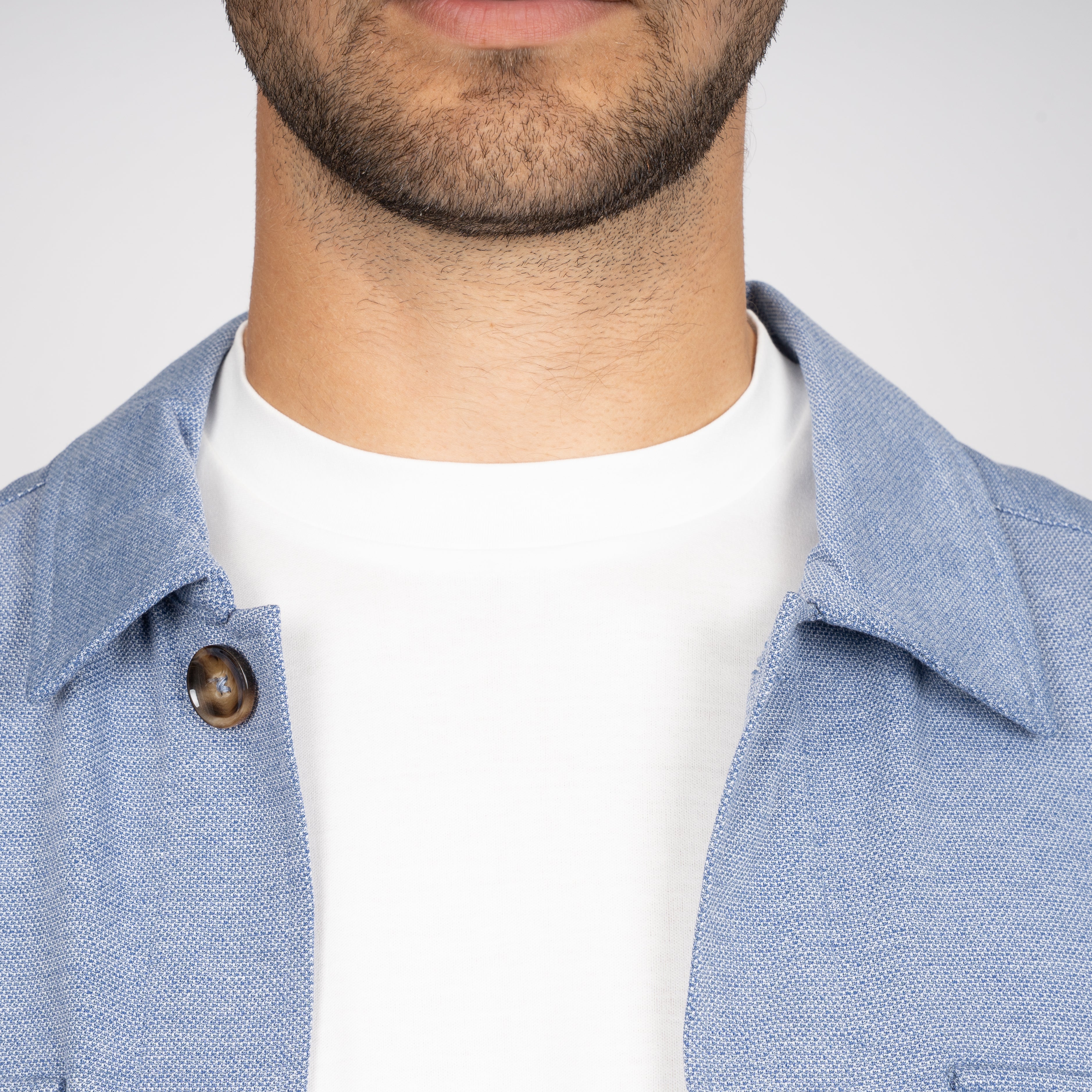 SEVEN DIALS Overshirt Lichtblauw | Ardwolf