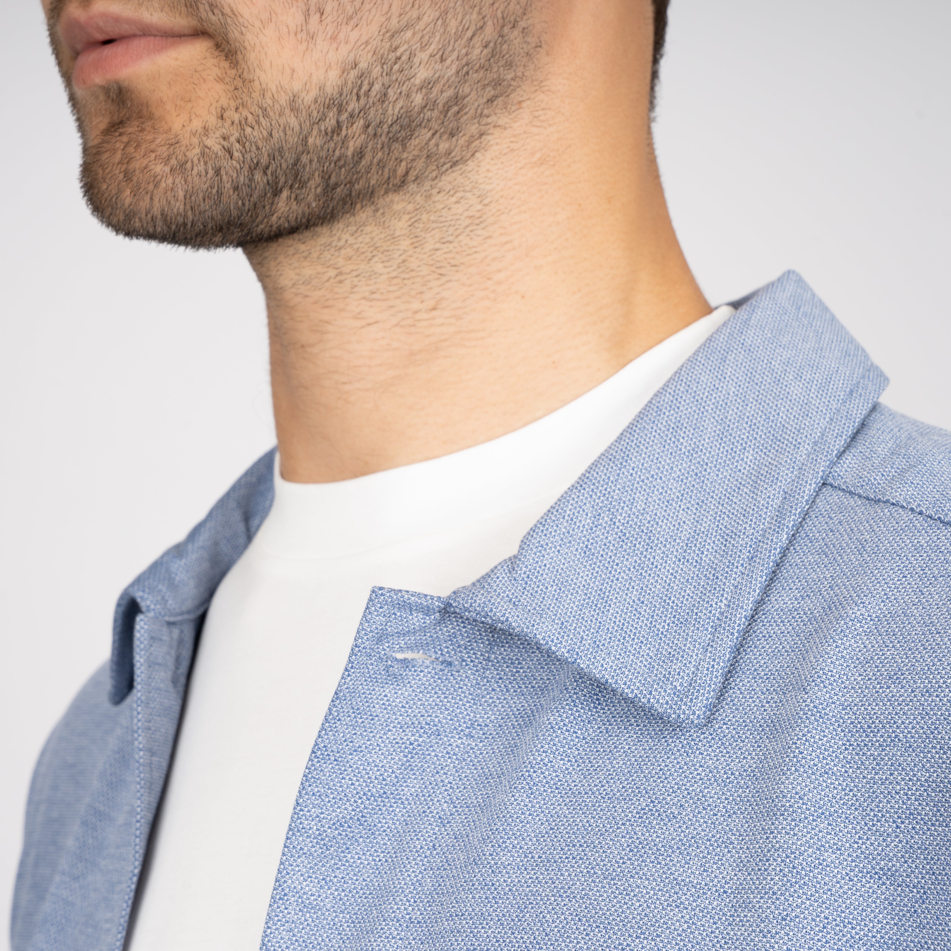 SEVEN DIALS Overshirt Lichtblauw | Ardwolf