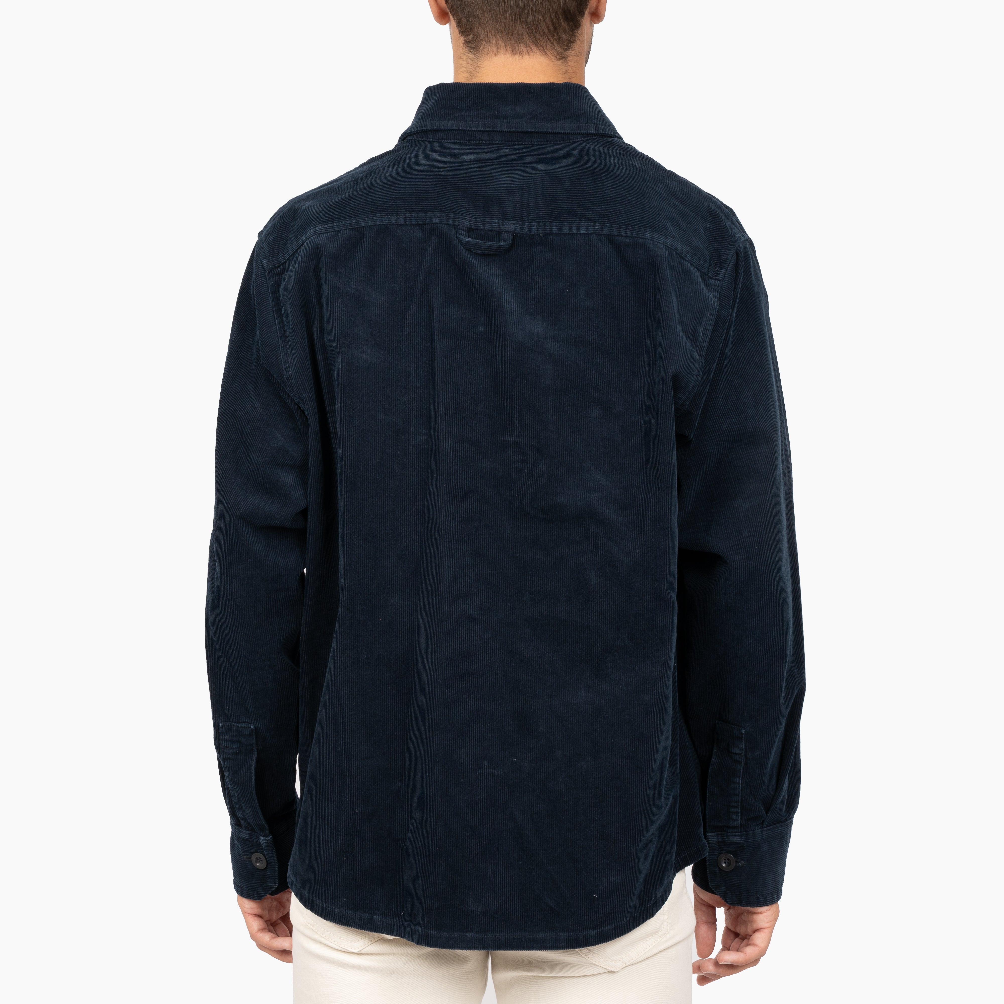 A.P.C. Overshirt Corduroy Blauw | Surchemise