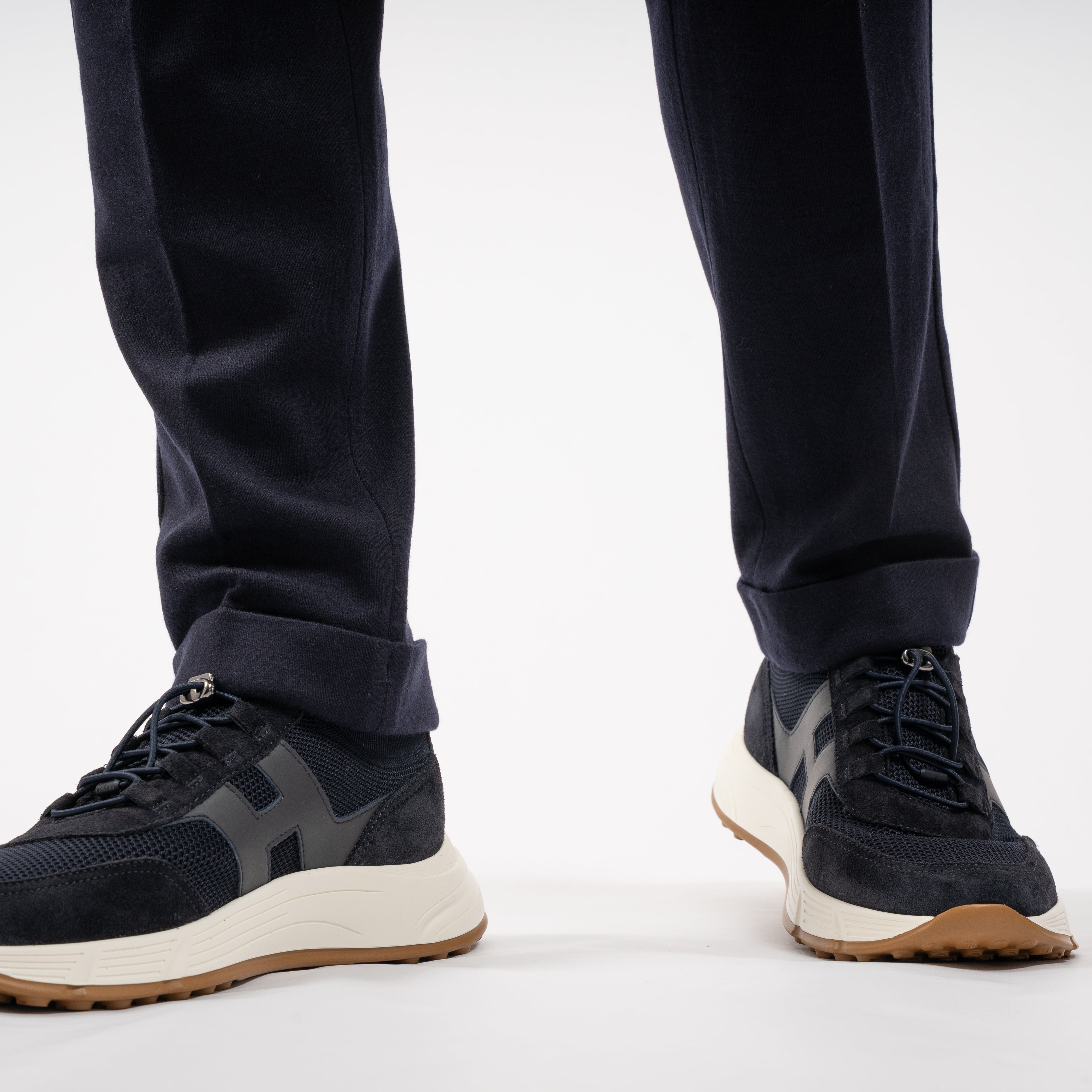 Marco Pescarolo Pantalon Blauw | Caracciolo