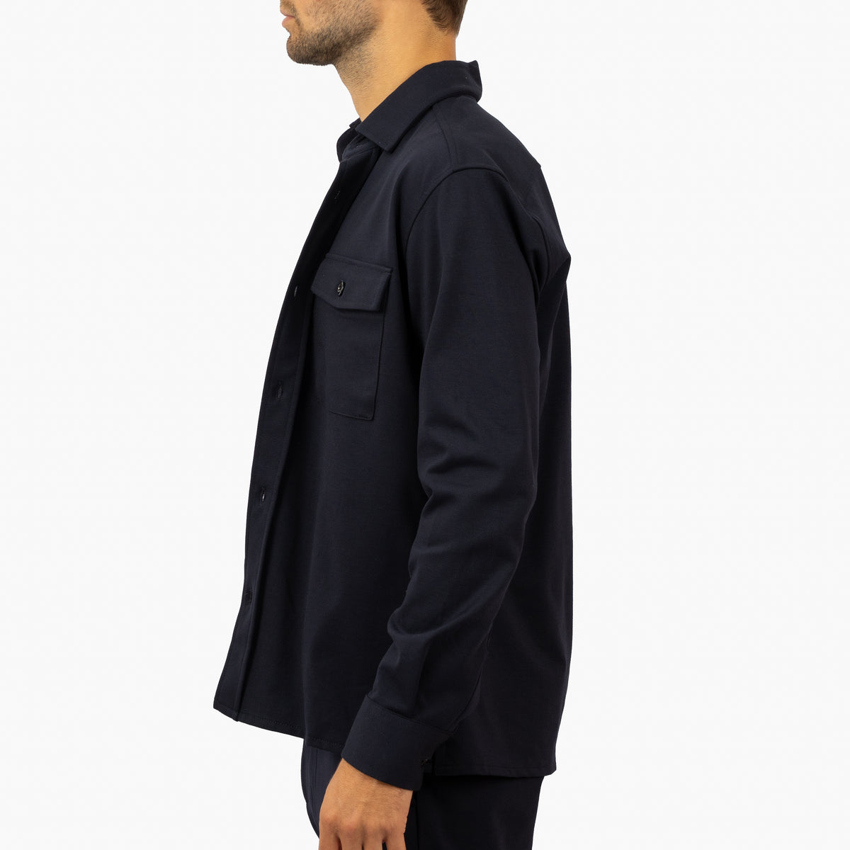 Genti Overshirt Blauw | Midtown Dynamic