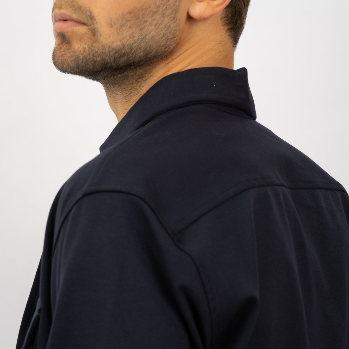 Genti Overshirt Blauw | Midtown Dynamic