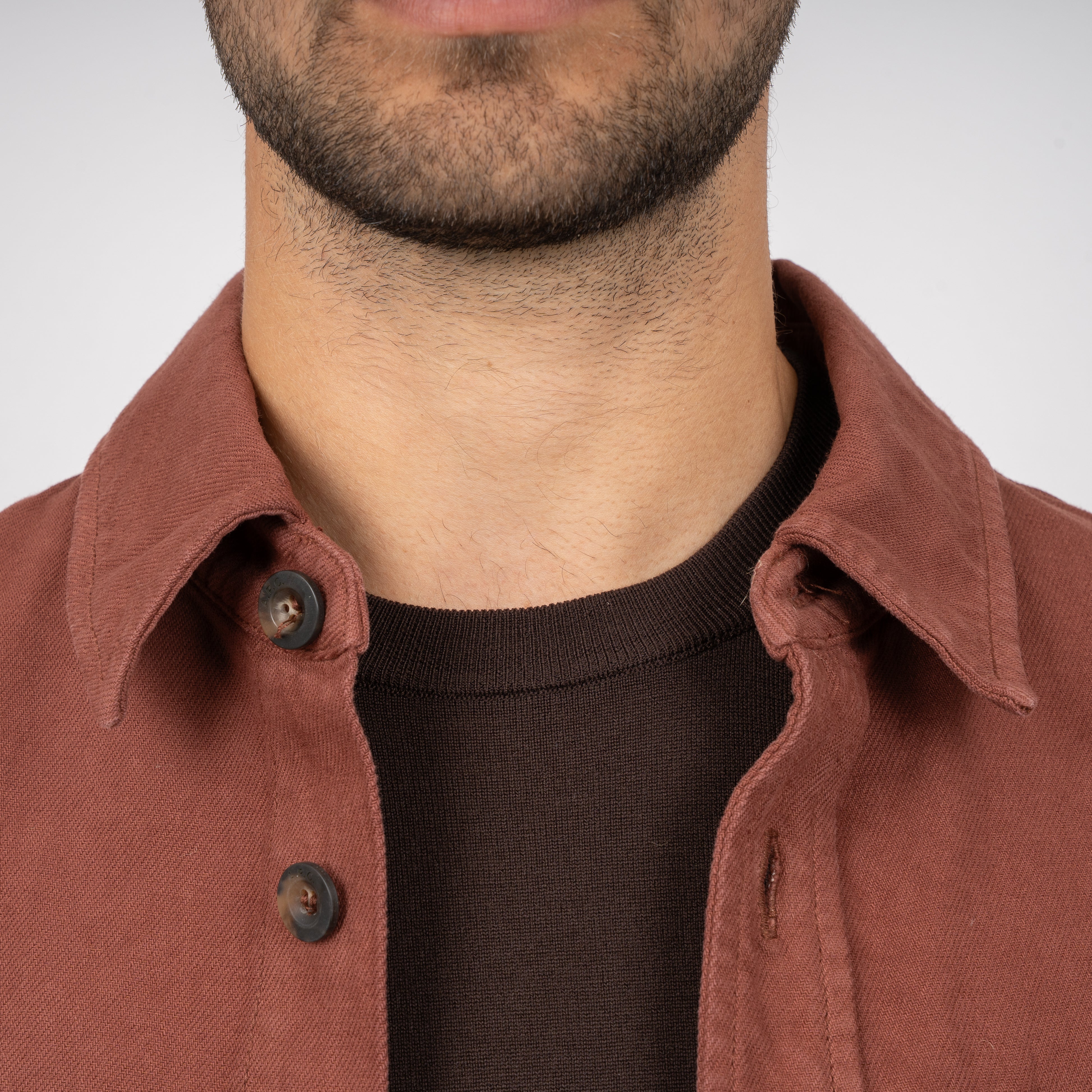 A.P.C. Overshirt Bordeaux Rood | Surchemise