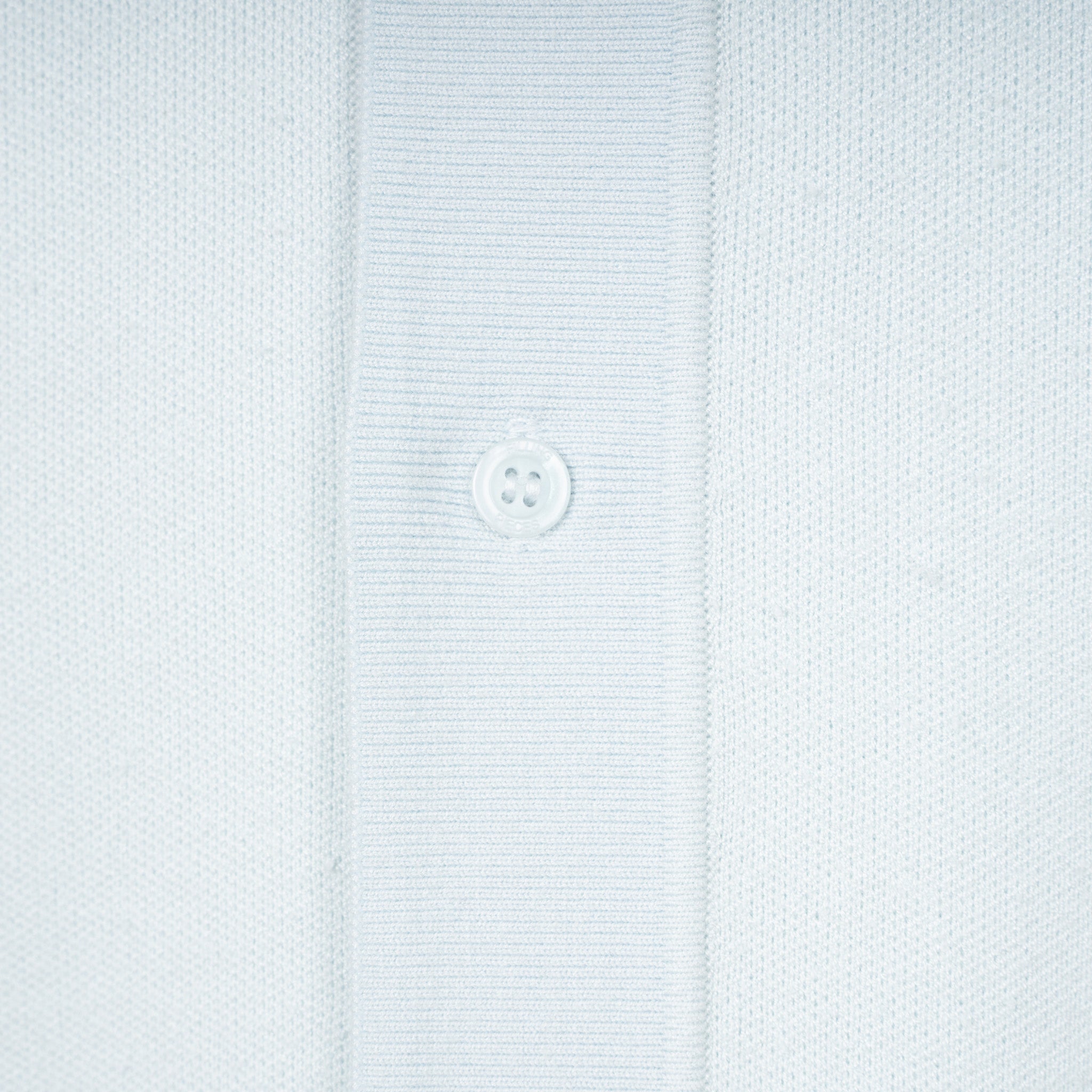Filling Pieces Doorknoop Polo Lichtblauw | Knit Resort Shirt