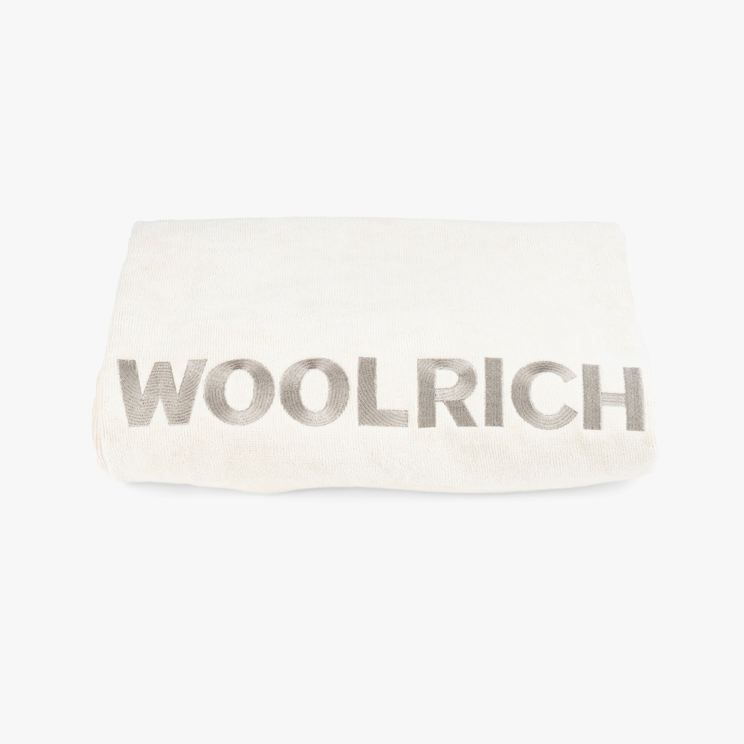 Woolrich Handdoek Off-White | Beach Towel