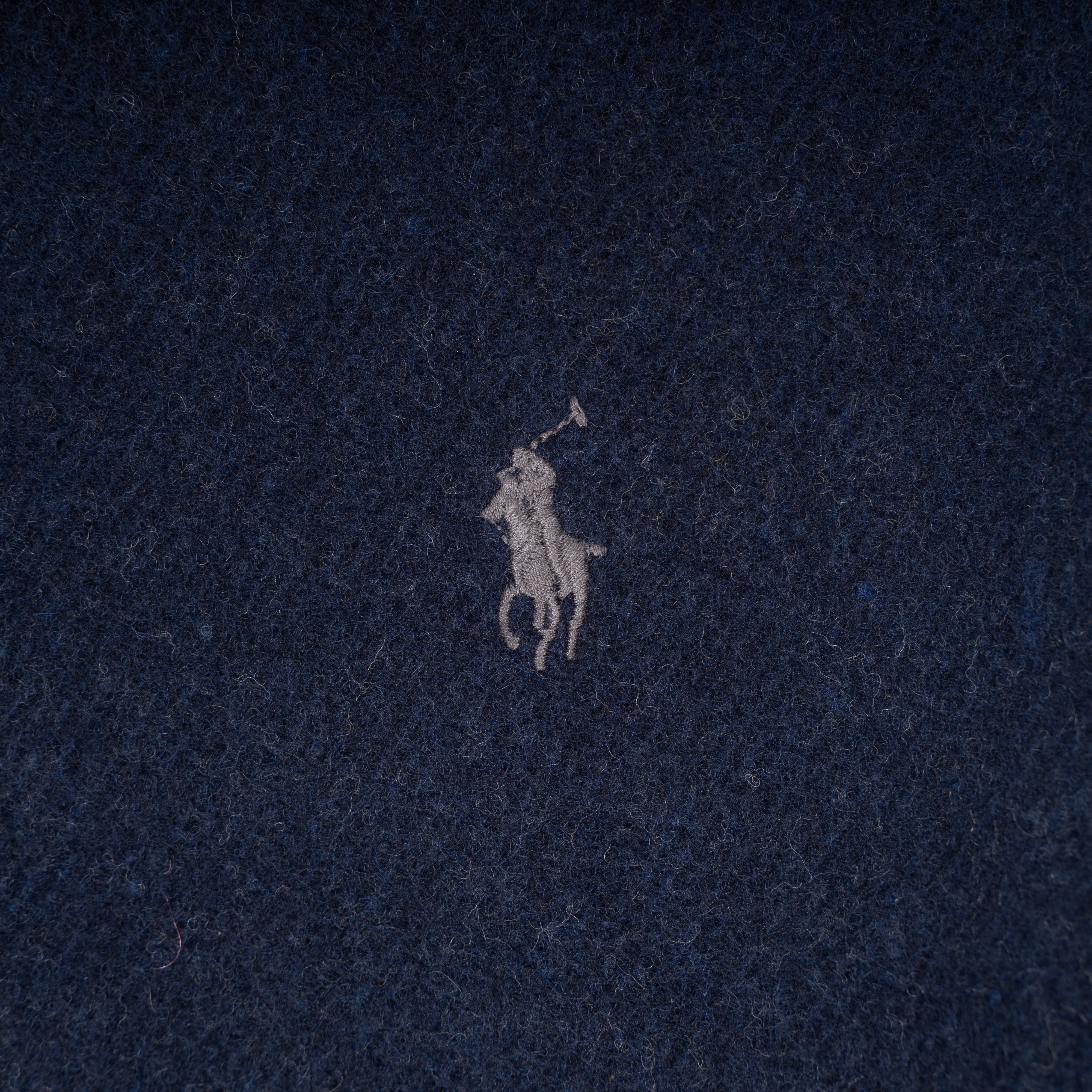 Ralph Lauren Sjaal Blauw/Grijs | Reversible