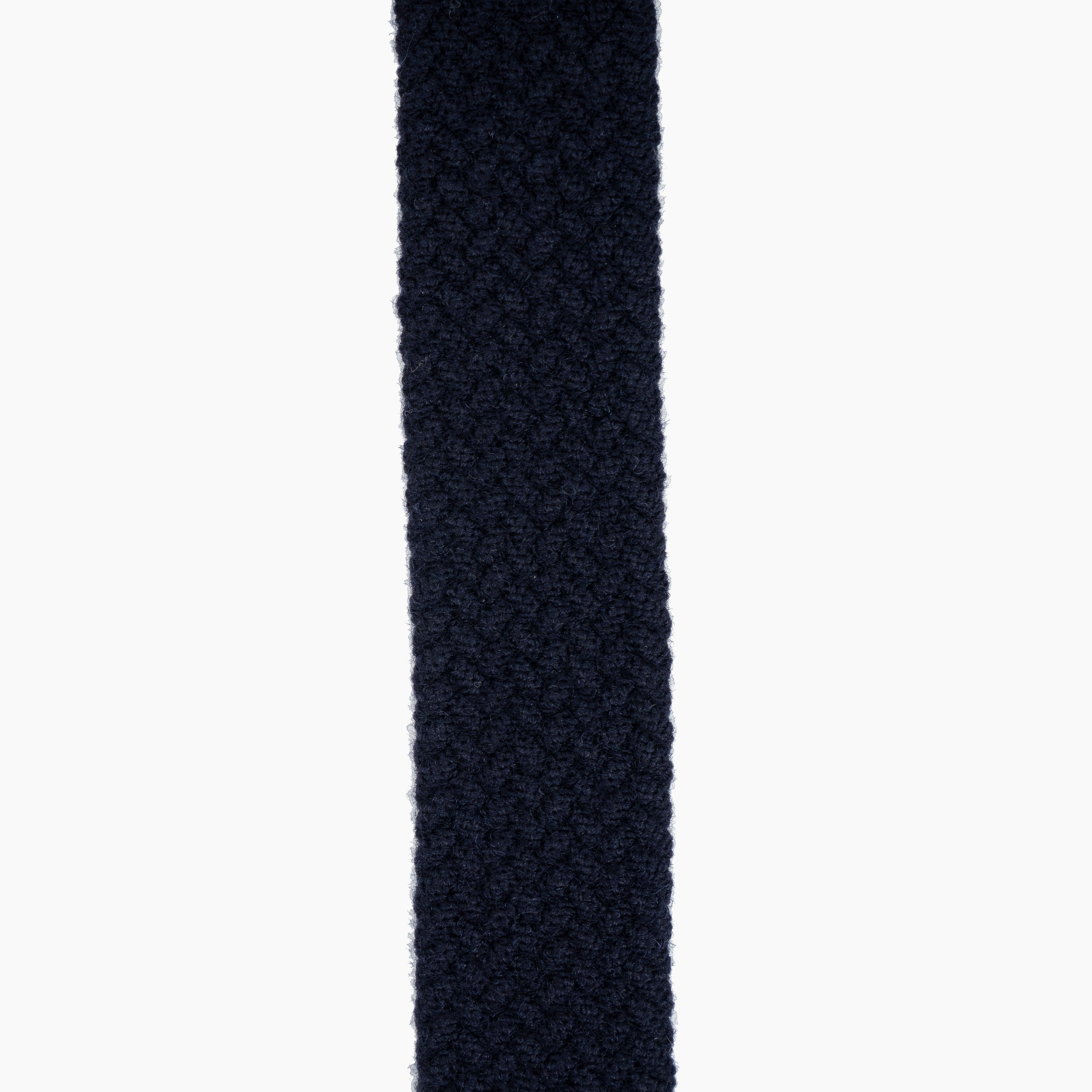 Athison Gevlochten Riem Blauw | Wool Elastic Belt