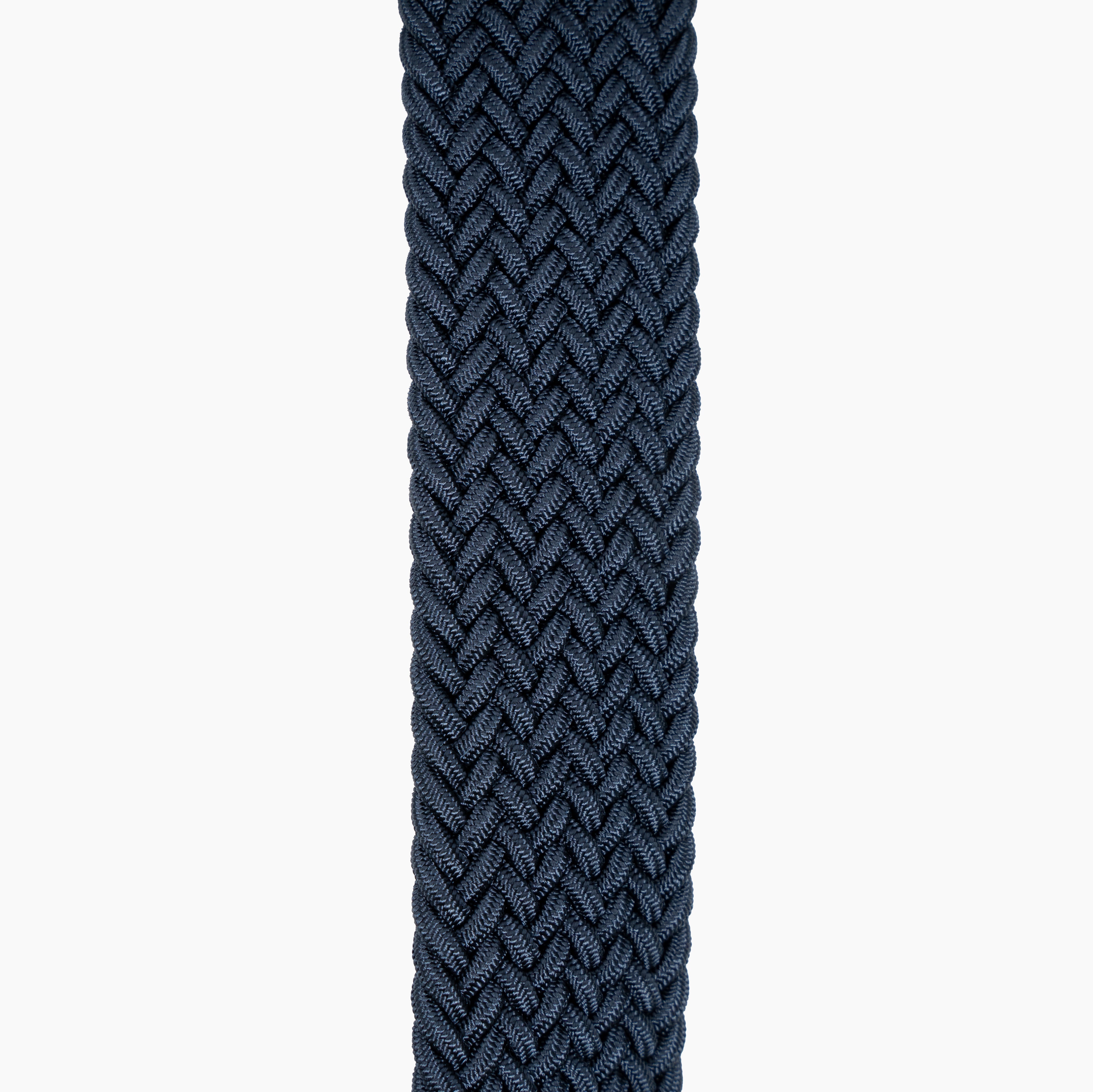 Athison Gevlochten Riem Blauw | Rayon Stretch