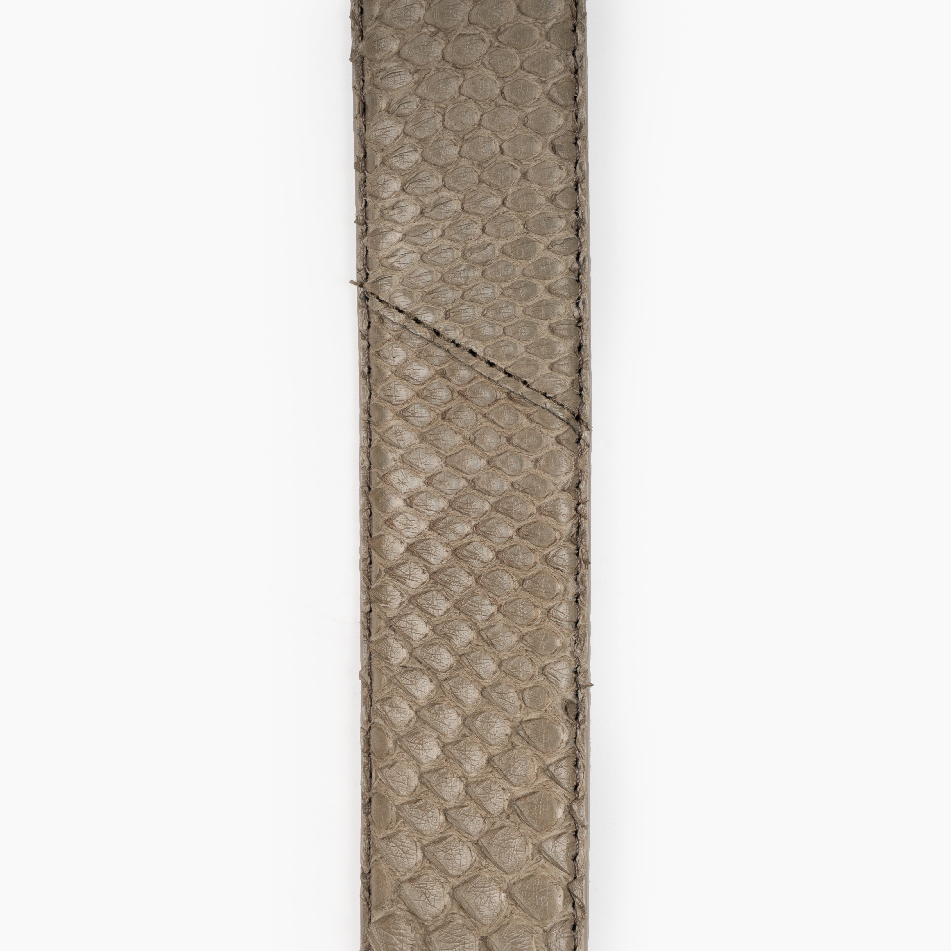 JOB86 Slangenleer Riem Groen/Grijs | Python
