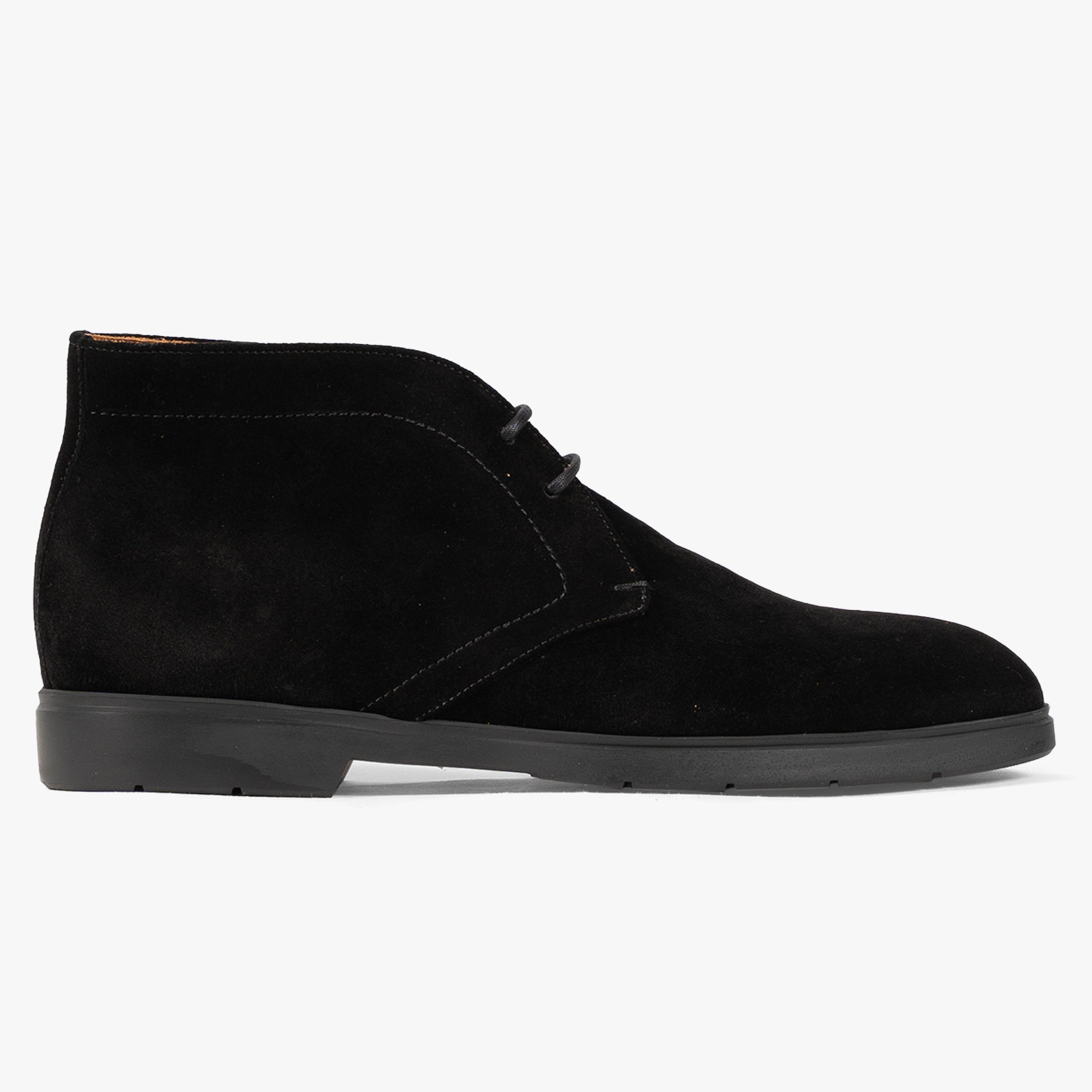 Magnanni Halfhoge Veterschoen Zwart