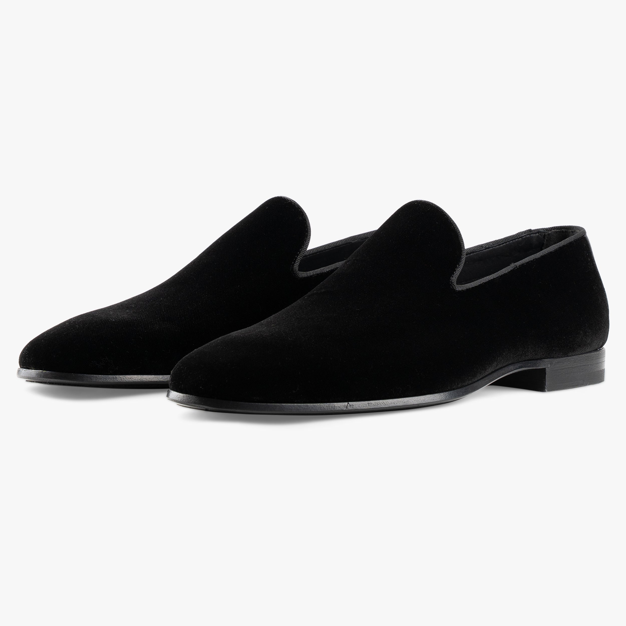Magnanni Velvet Loafer Zwart | Jareth