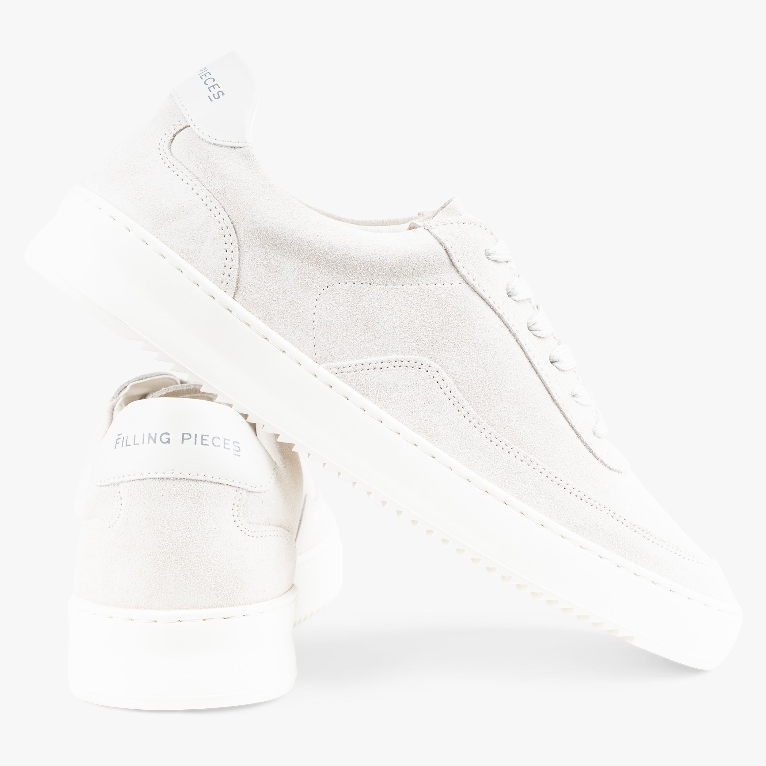 Filling Pieces Sneaker Off-White | Mondo Suede Organic