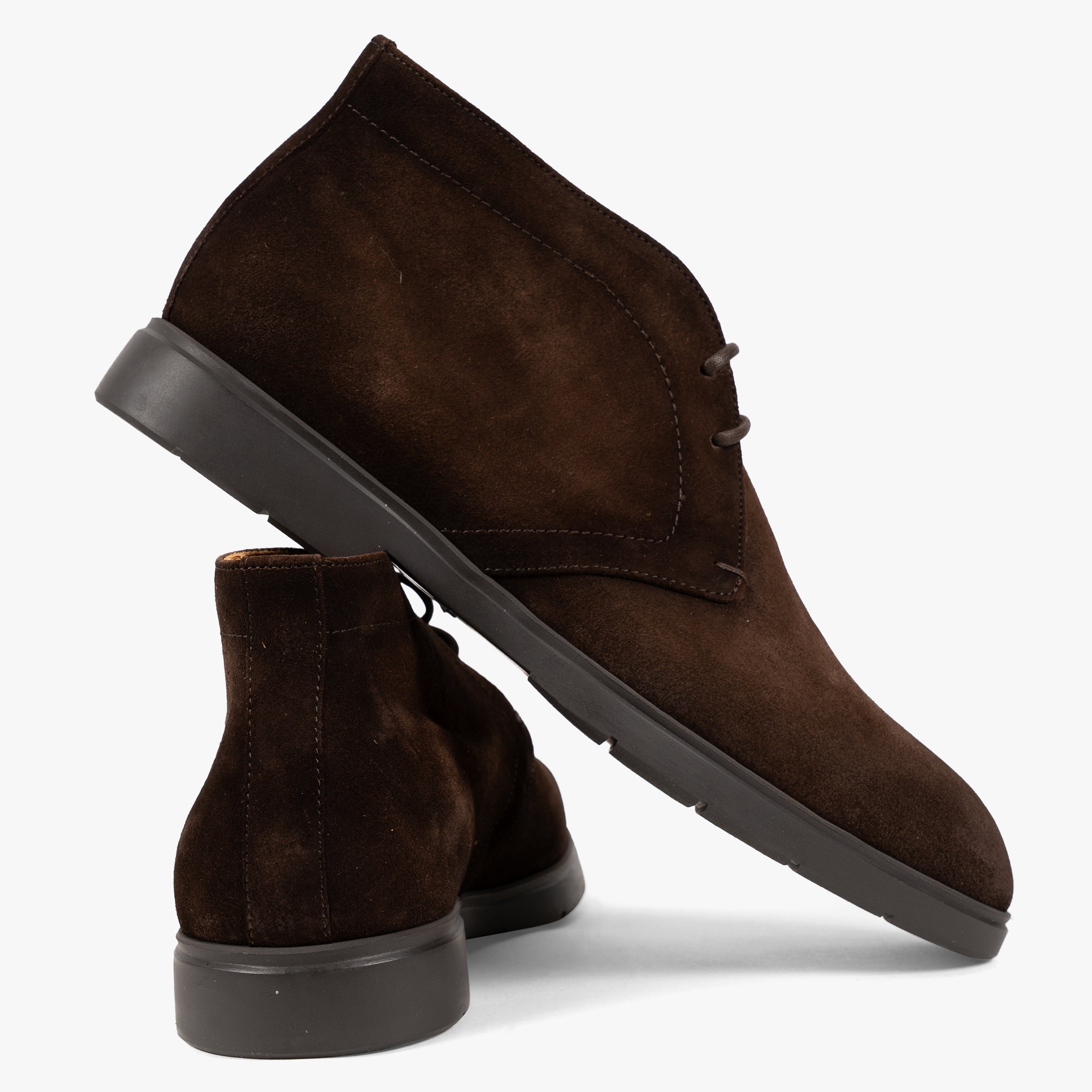 Magnanni Halfhoge Veterschoen Bruin