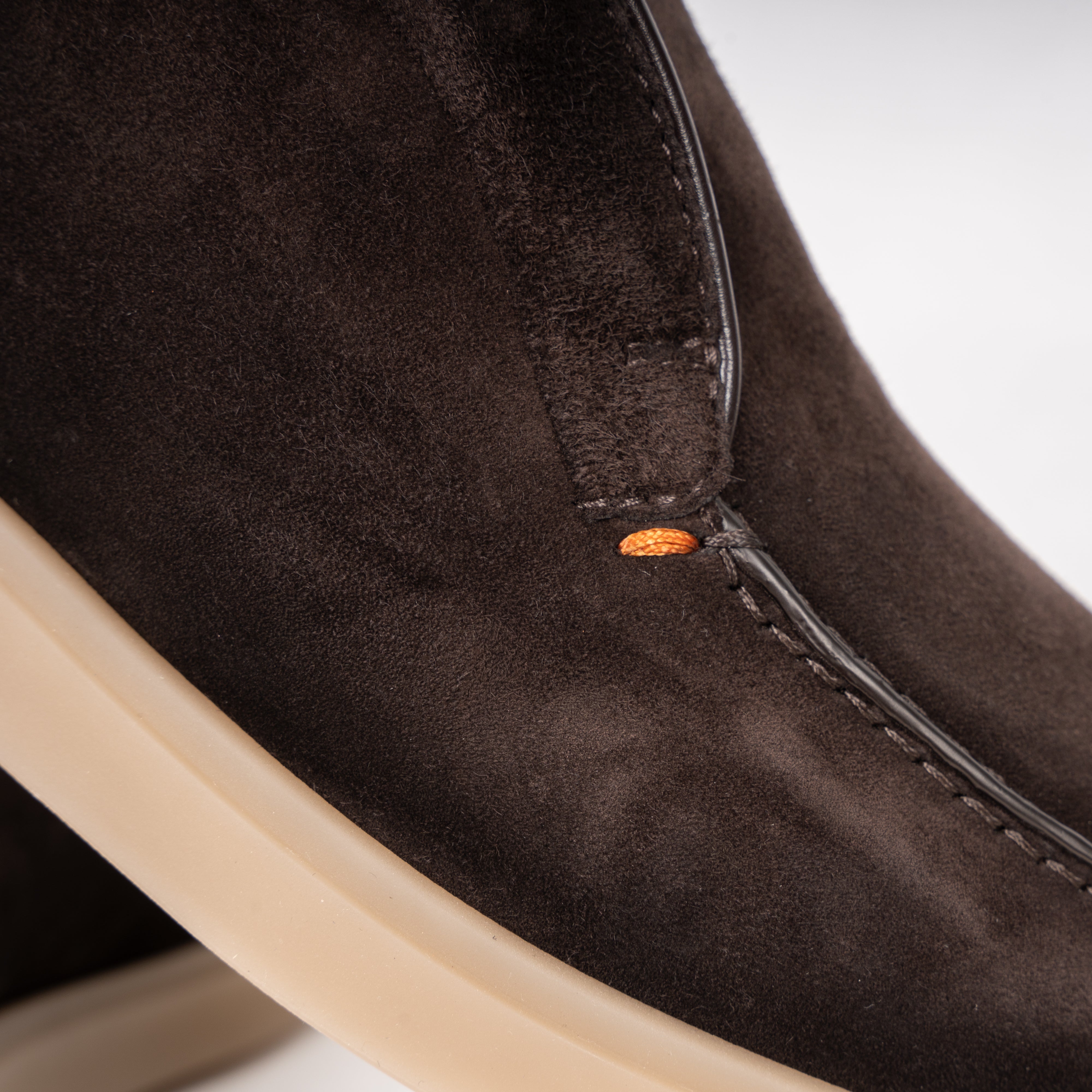 Santoni Loafer Bruin Suède | Desert Boot