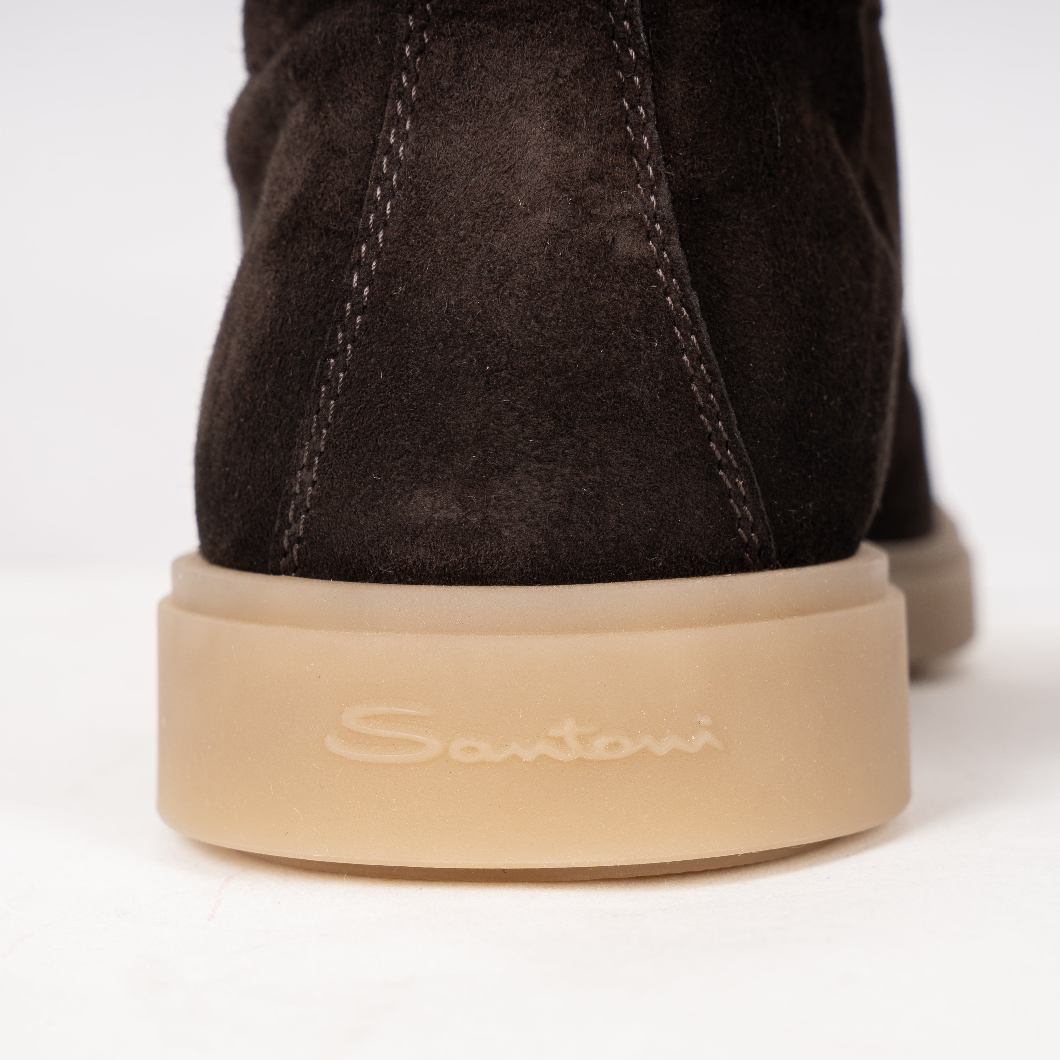 Santoni Loafer Bruin Suède | Desert Boot