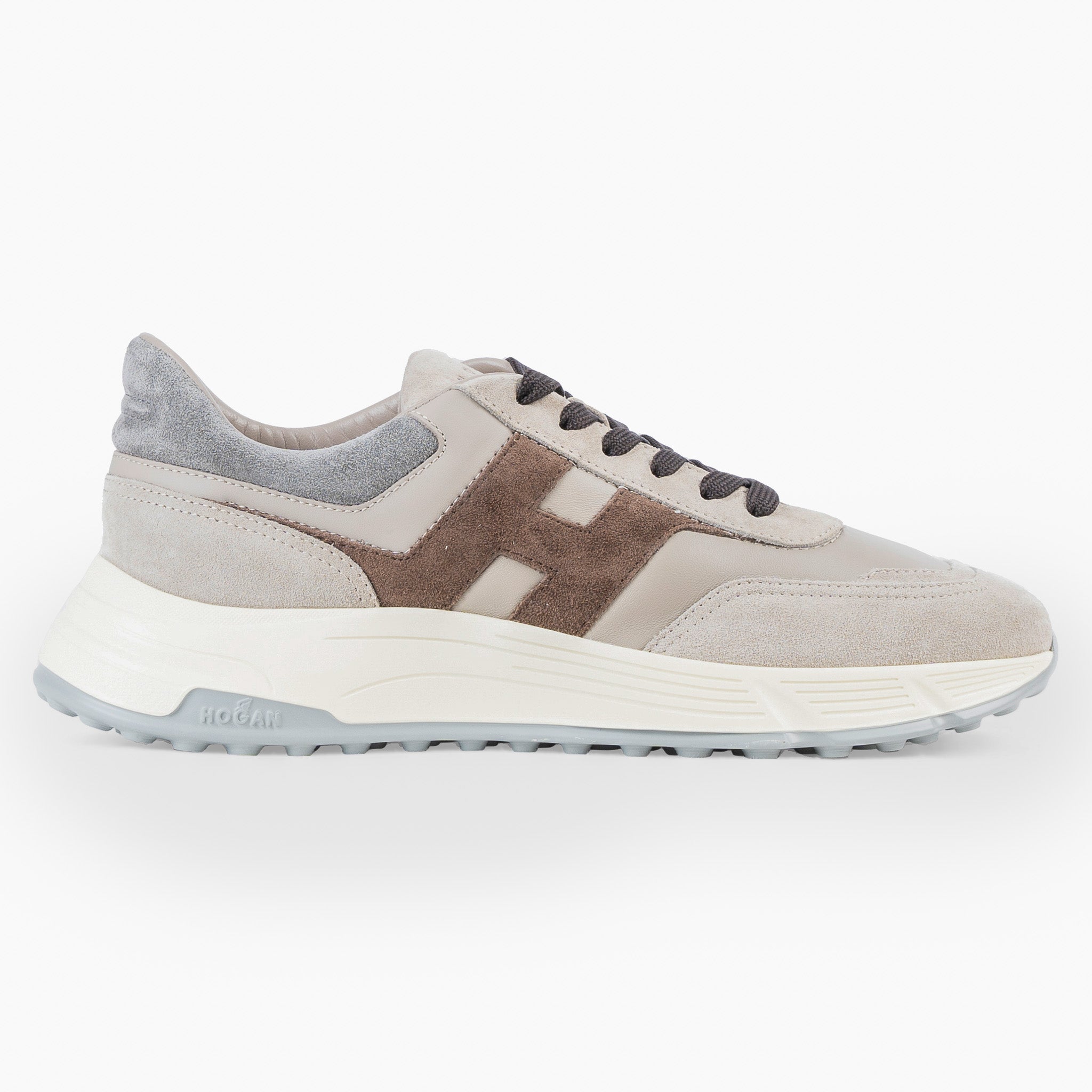 Hogan Sneakers Grijs & Bruin | Hyperlight