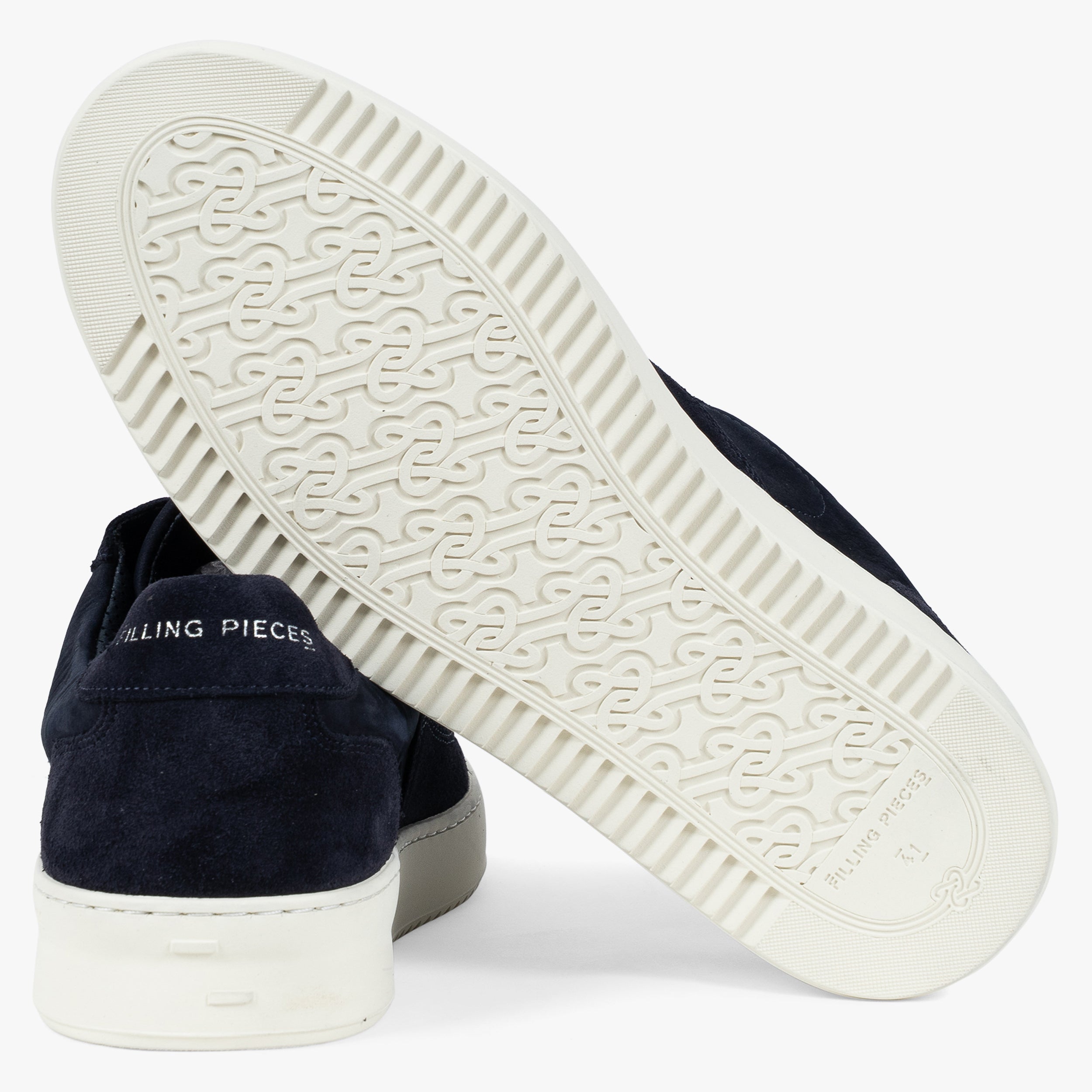 Filling Pieces Sneakers Blauw | Mondo Suede Grain
