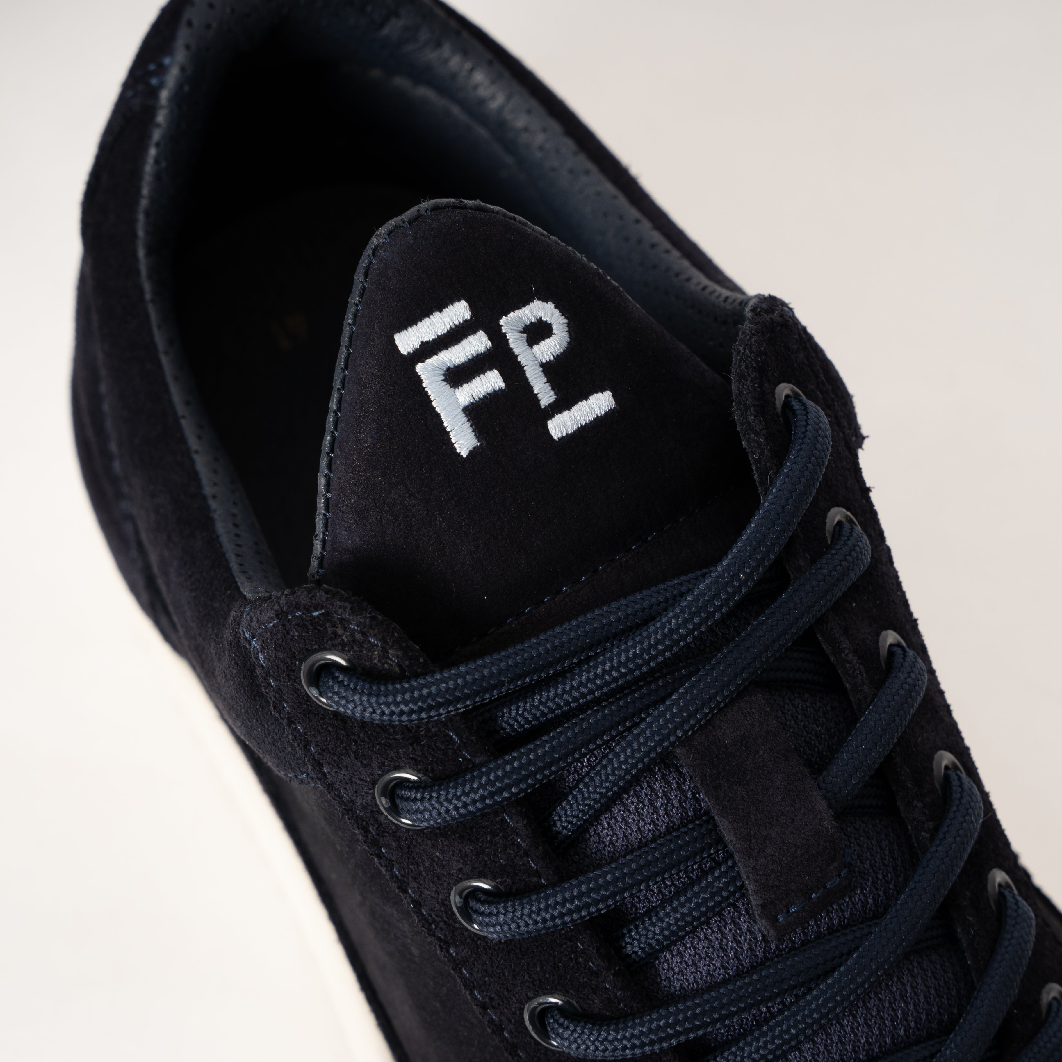 Filling Pieces Sneakers Blauw | Low Top Suede