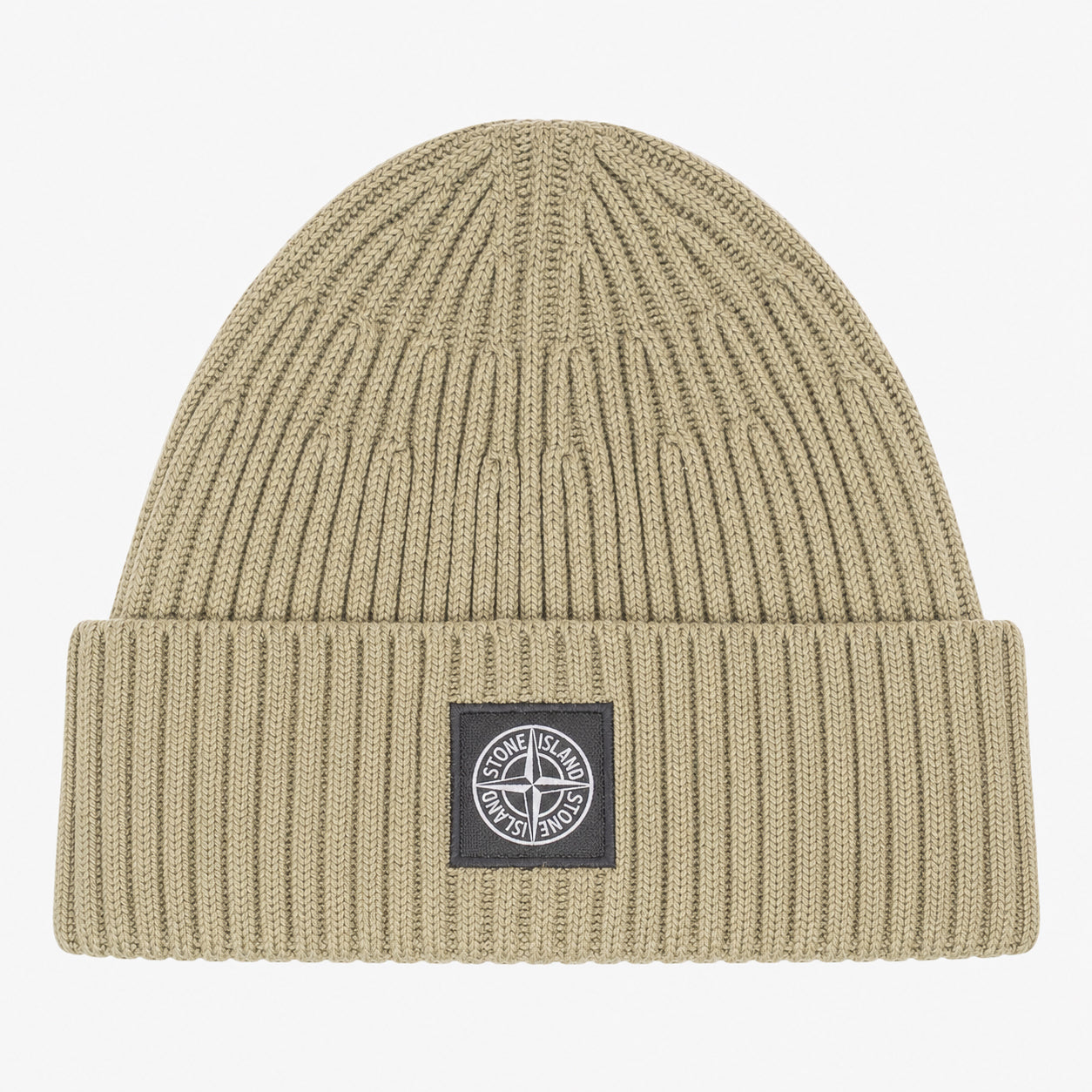 Stone Island Muts Groen | Full Rib RWS Wool