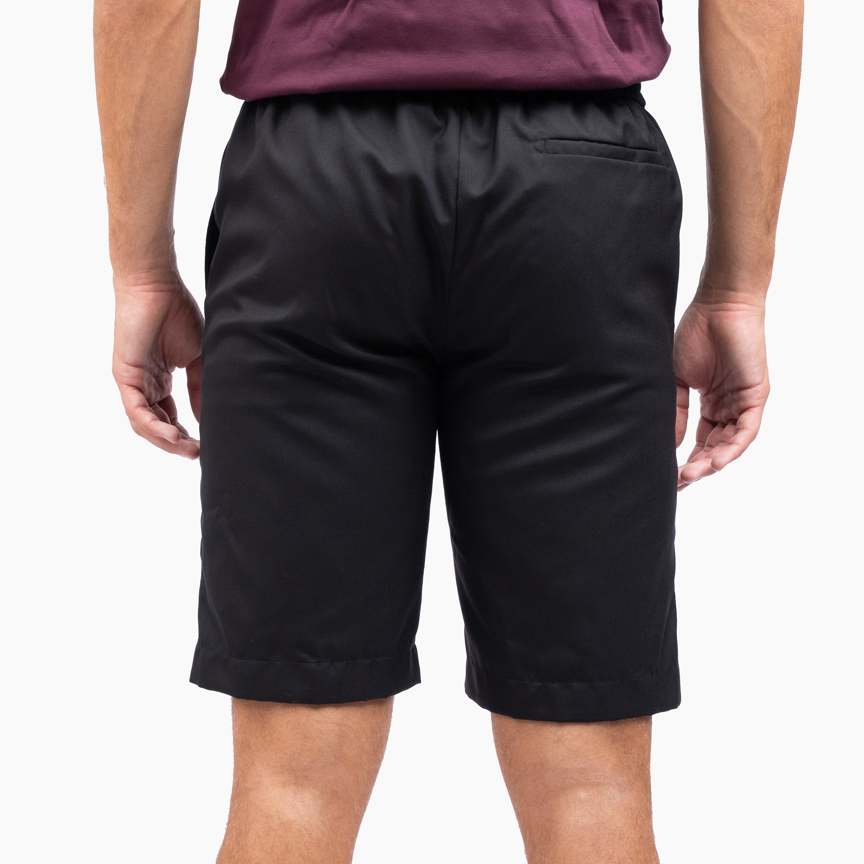 Berwich Korte Broek Zwart | Spiaggia Short