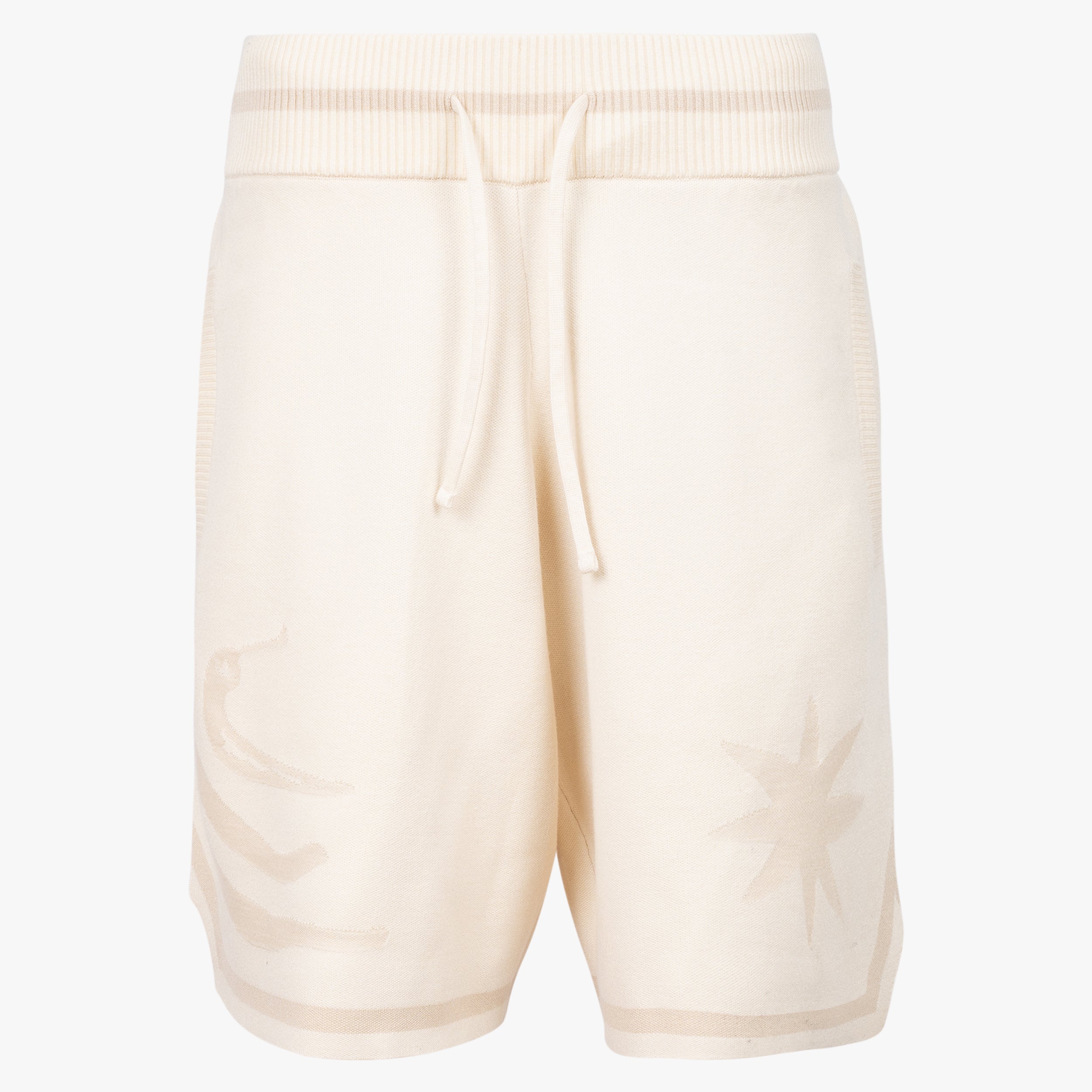Filling Pieces Korte Broek Off-White | Knit Short Breaking Bread