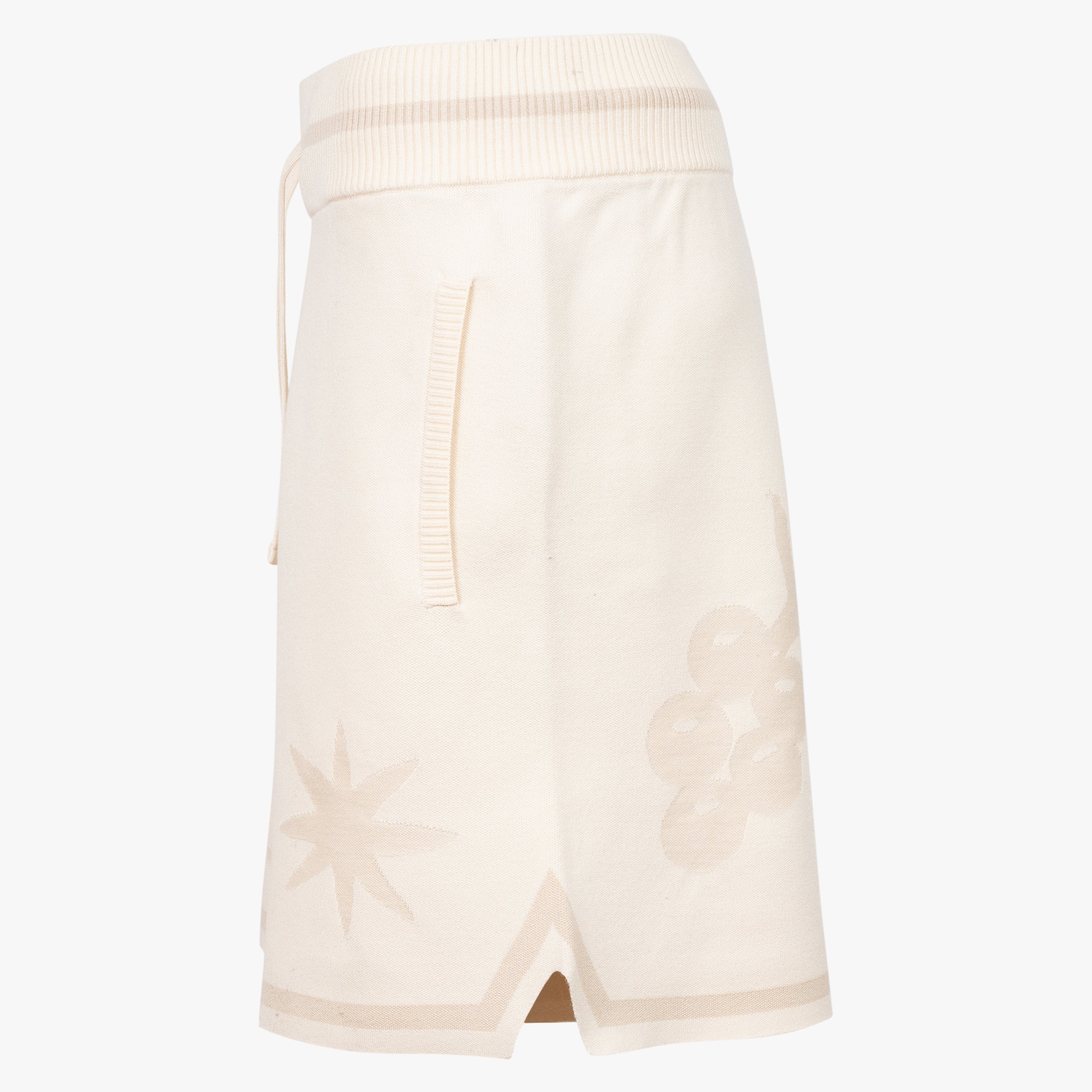Filling Pieces Korte Broek Off-White | Knit Short Breaking Bread
