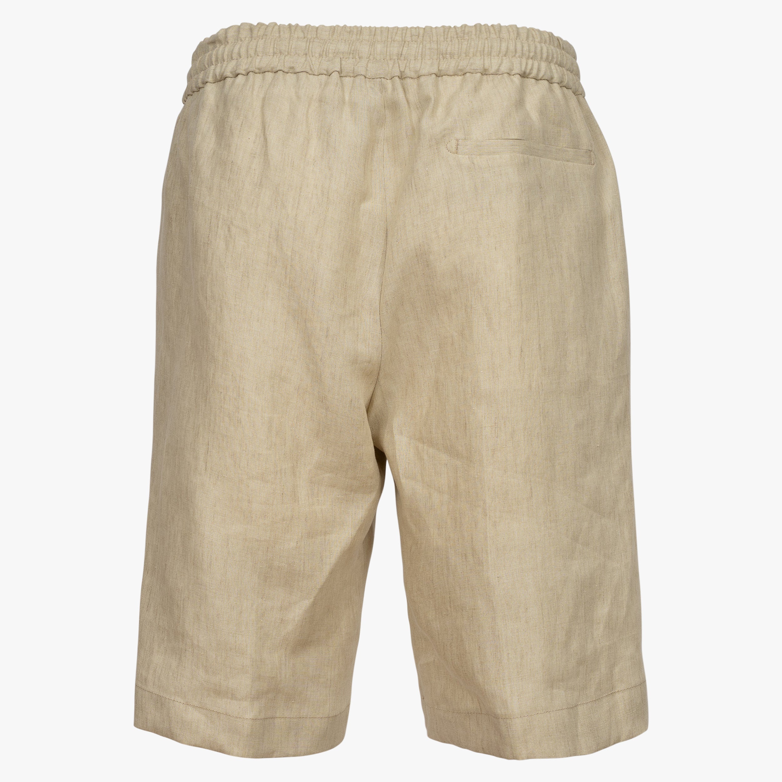 Berwich Linnen Korte Broek Beige | Spiaggia Short