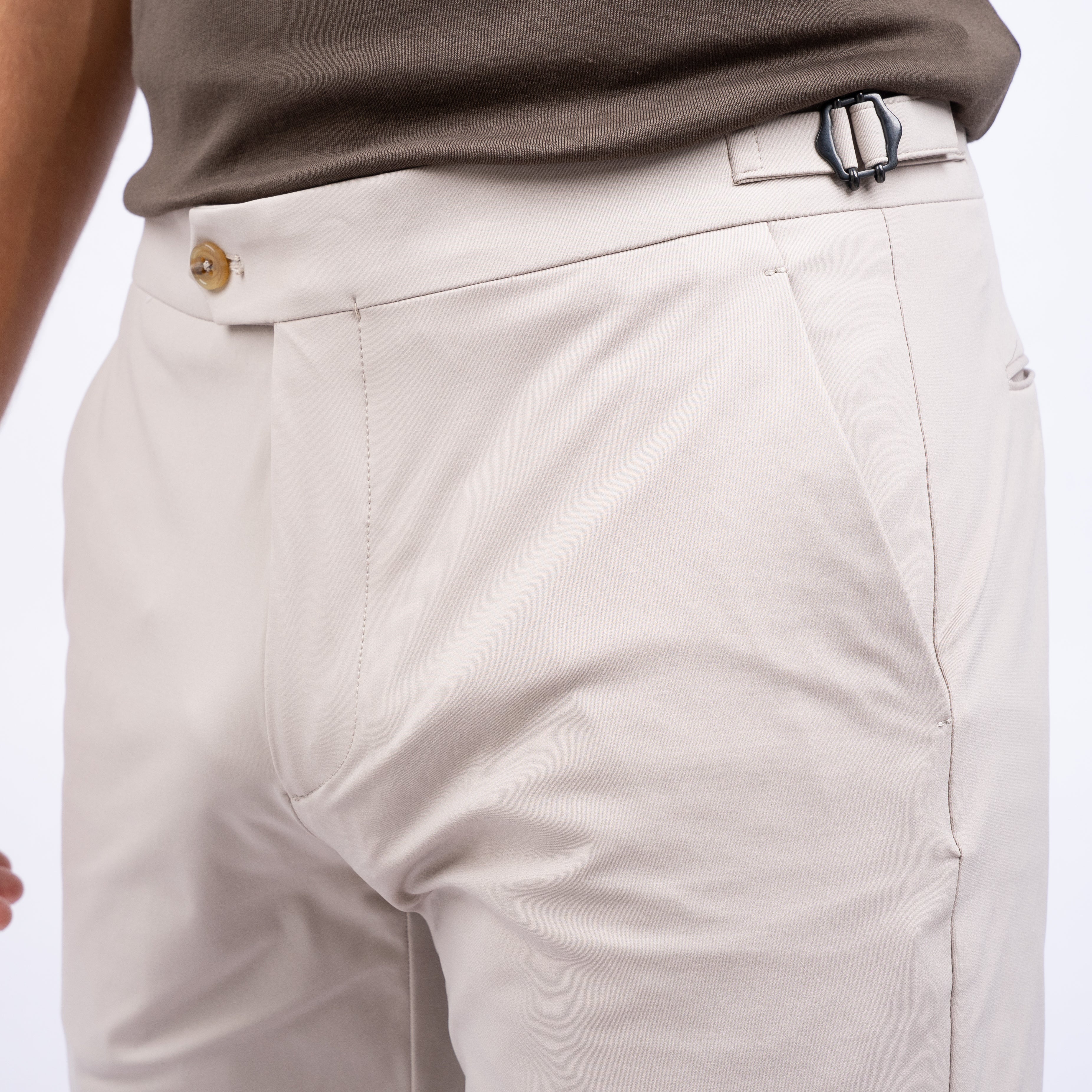 Berwich Korte Broek Off-White | Morello Short