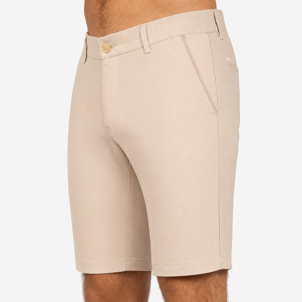 SEVEN DIALS Korte Broek Beige | Aurick