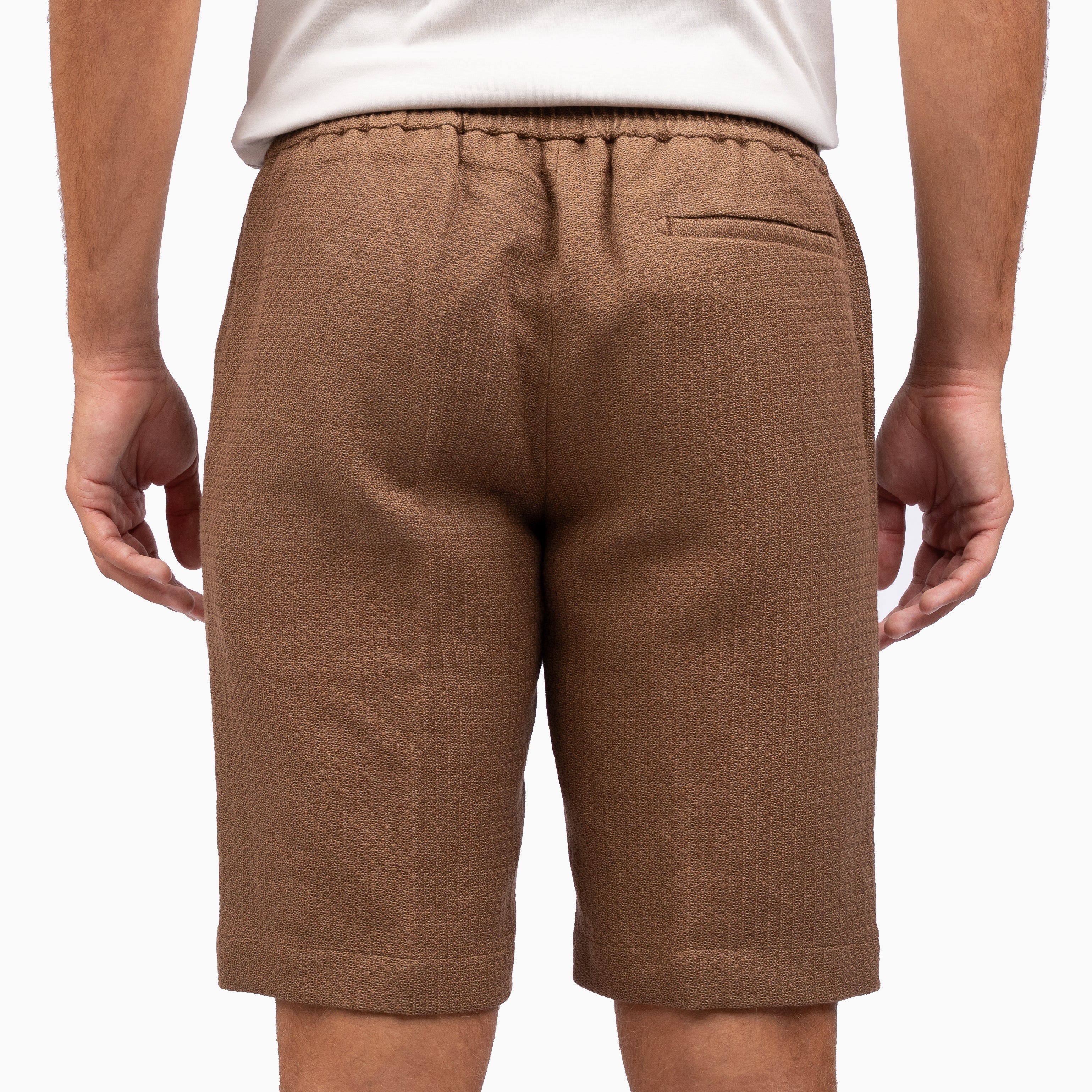 Berwich Korte Broek Camel | Spiaggia Short