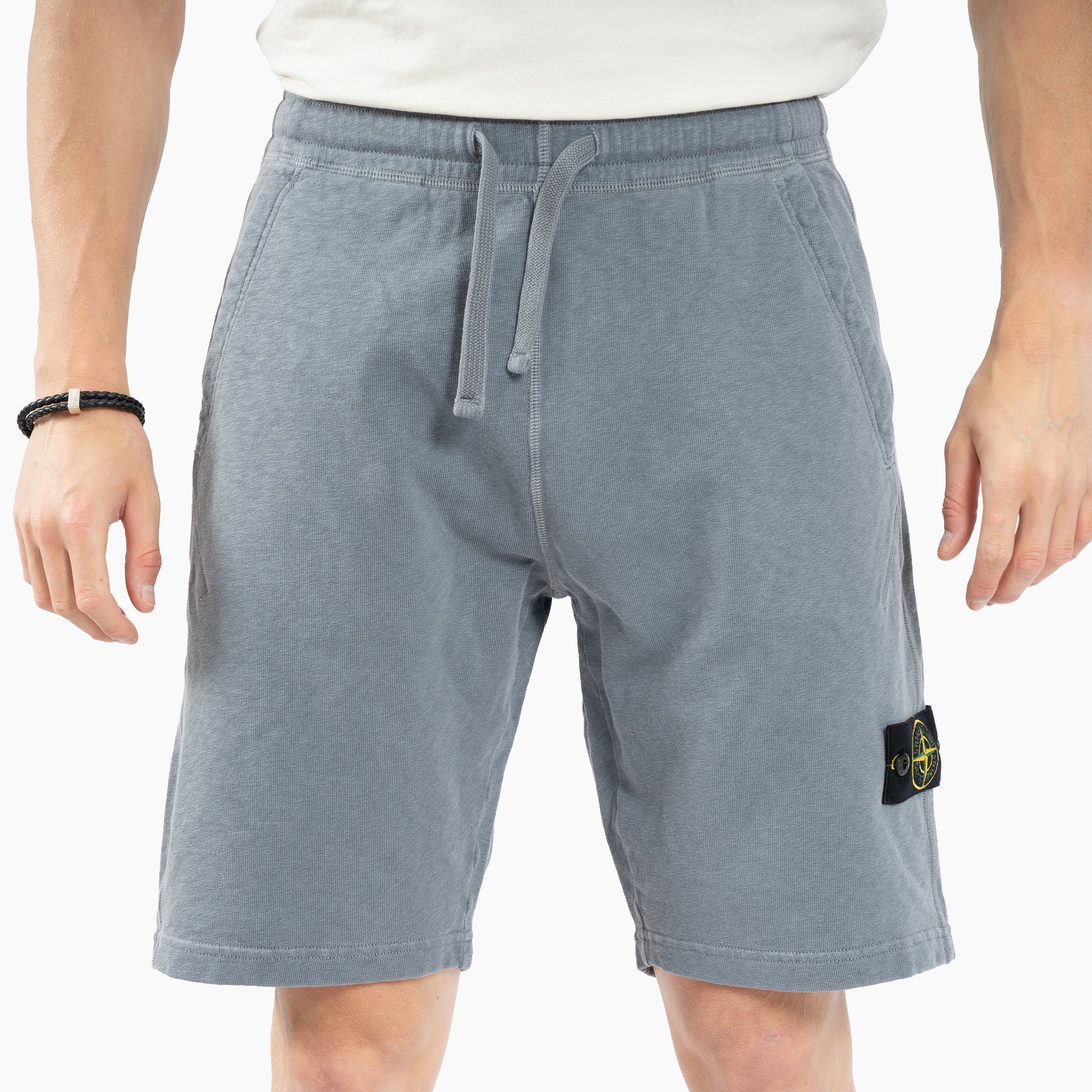 Stone Island Korte Broek Staalblauw | Malfilé Fleece