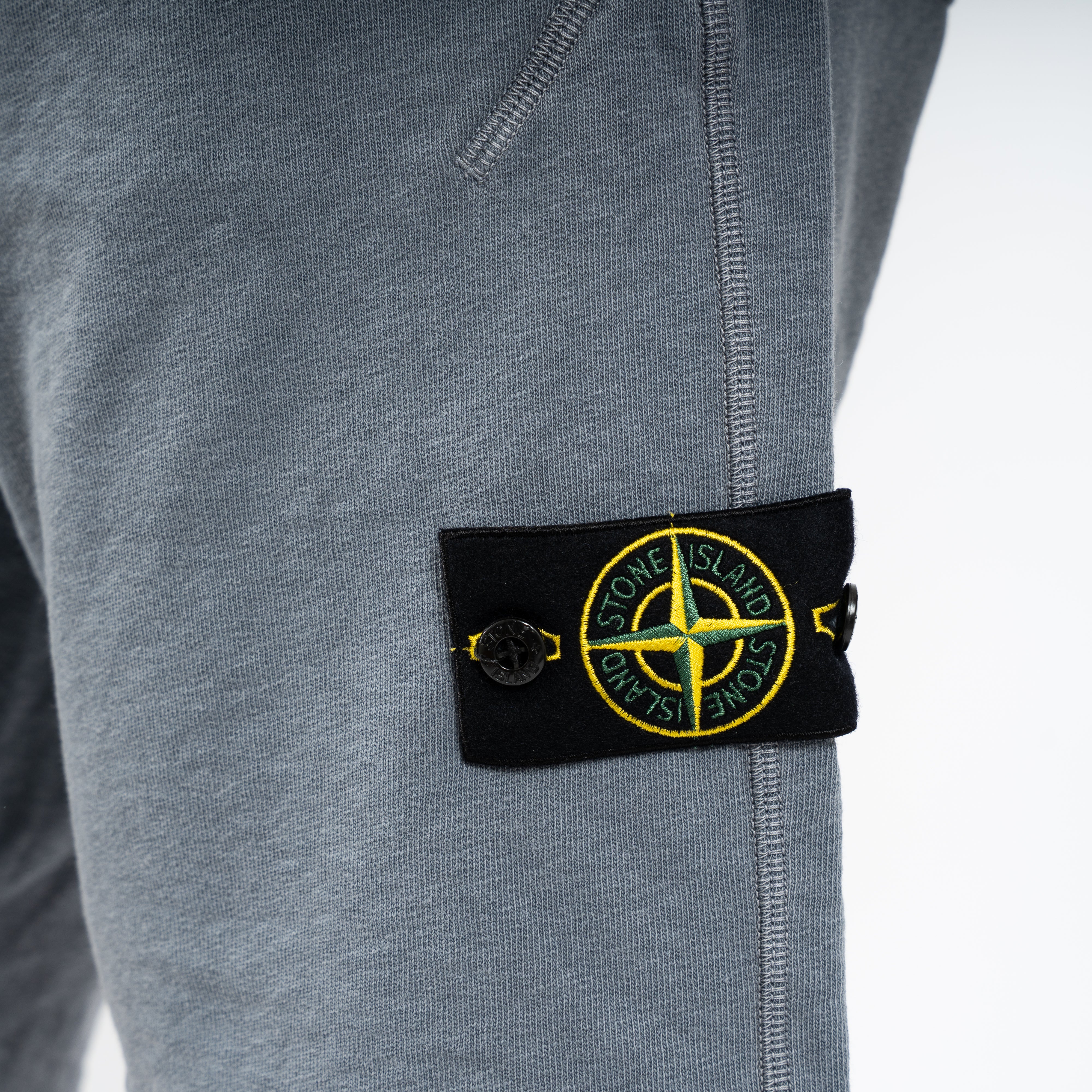 Stone Island Korte Broek Staalblauw | Malfilé Fleece