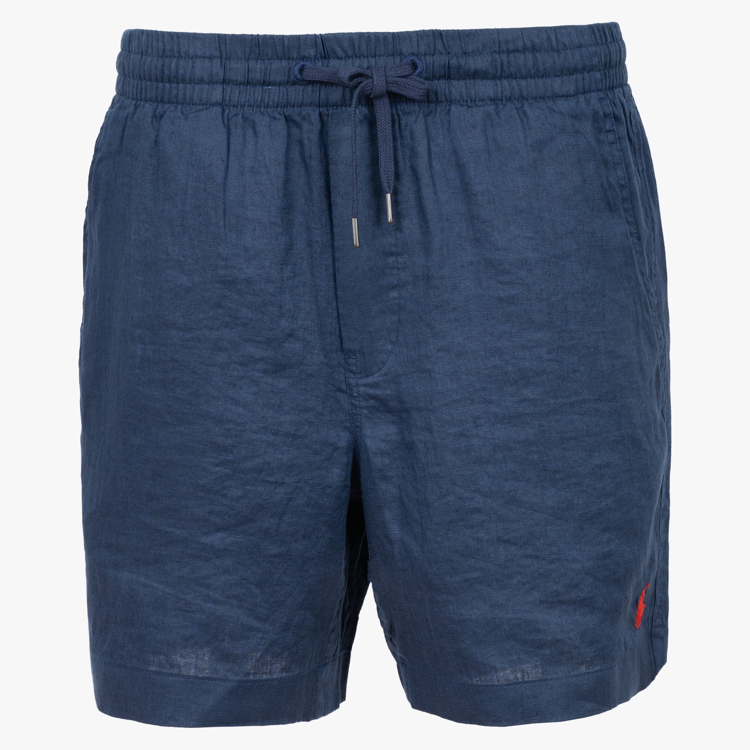 Ralph Lauren Linnen Korte Broek Blauw | Prepster