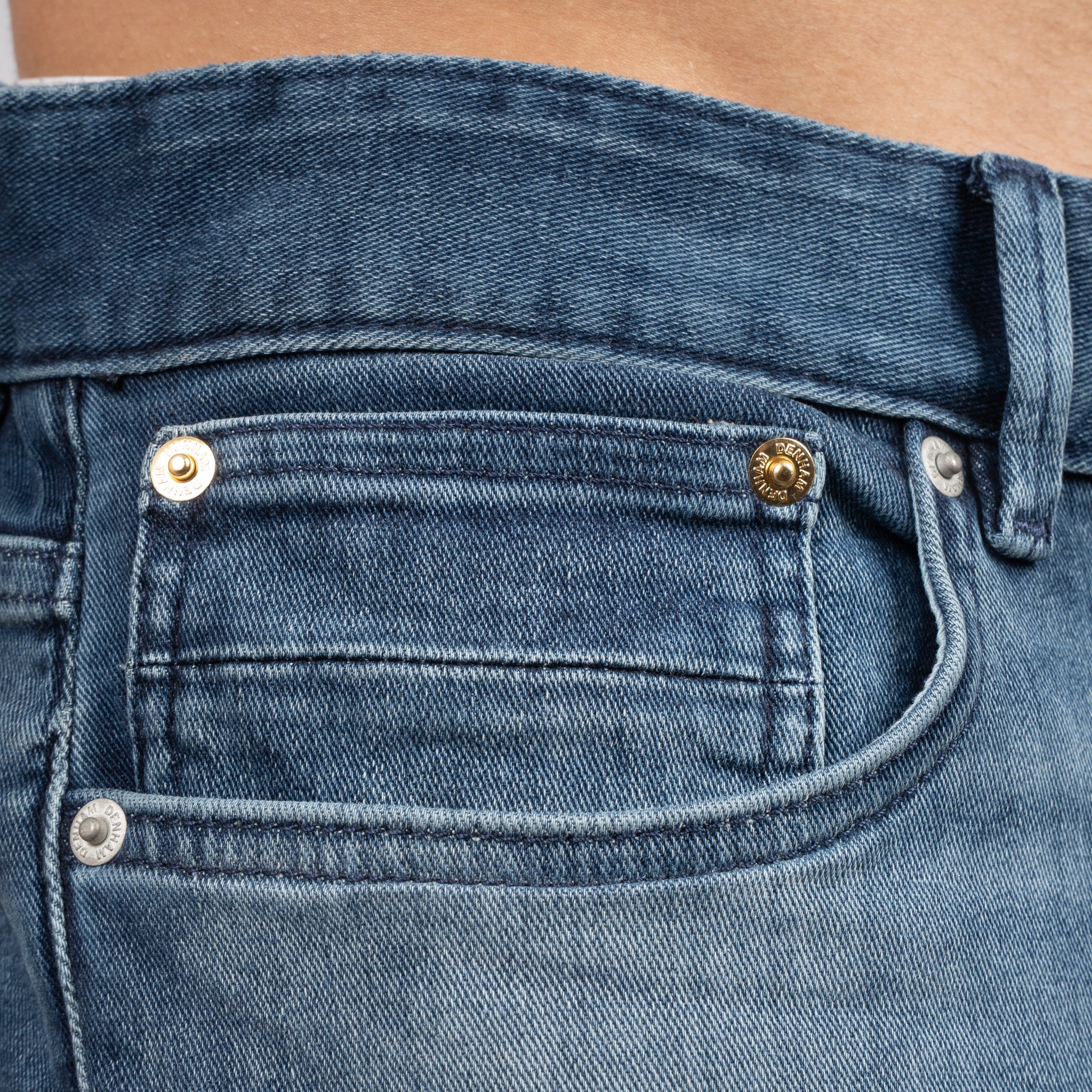 Denham Korte Broek Jeans Blauw | Razor