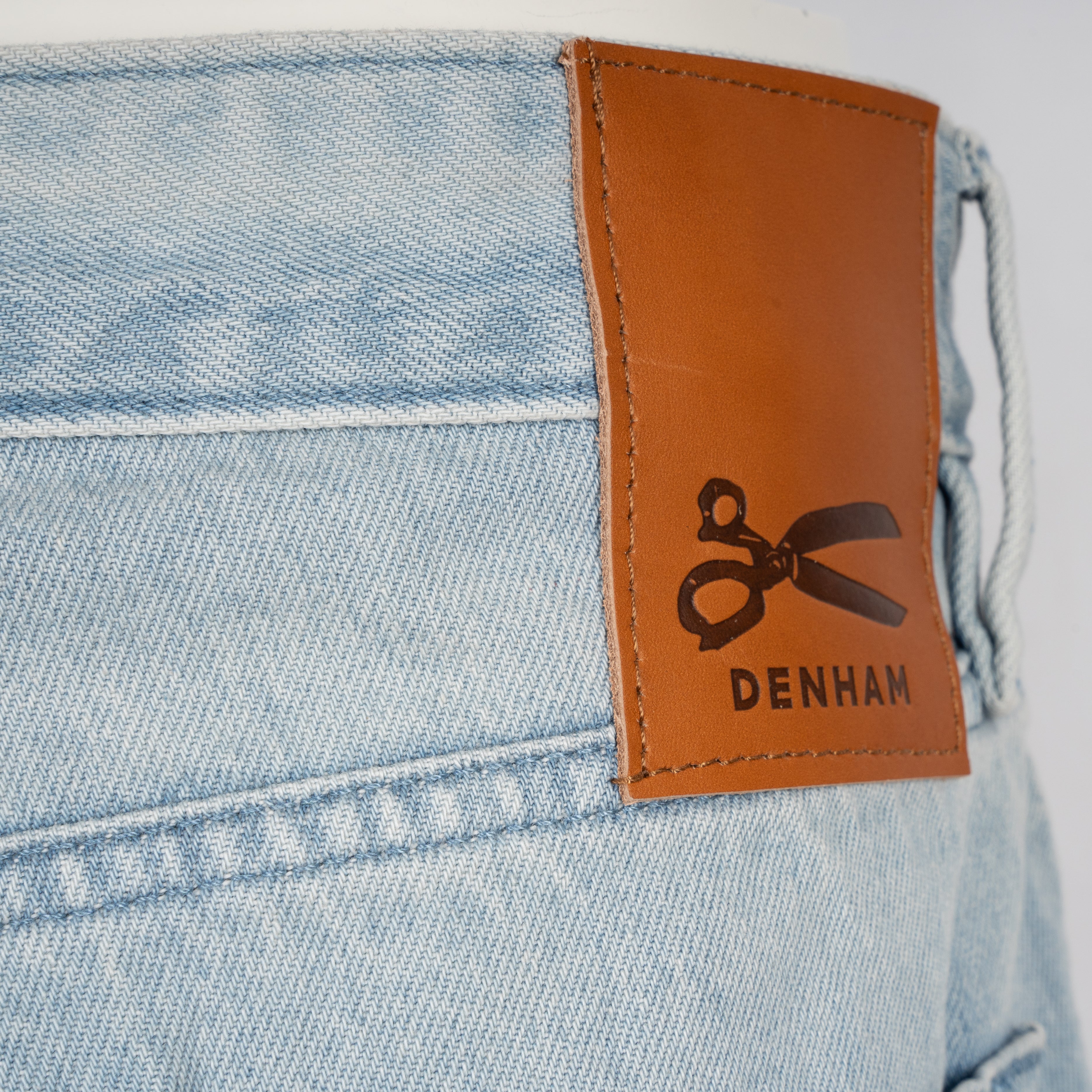 Denham Jeans Korte Broek Lichtblauw | Ridge