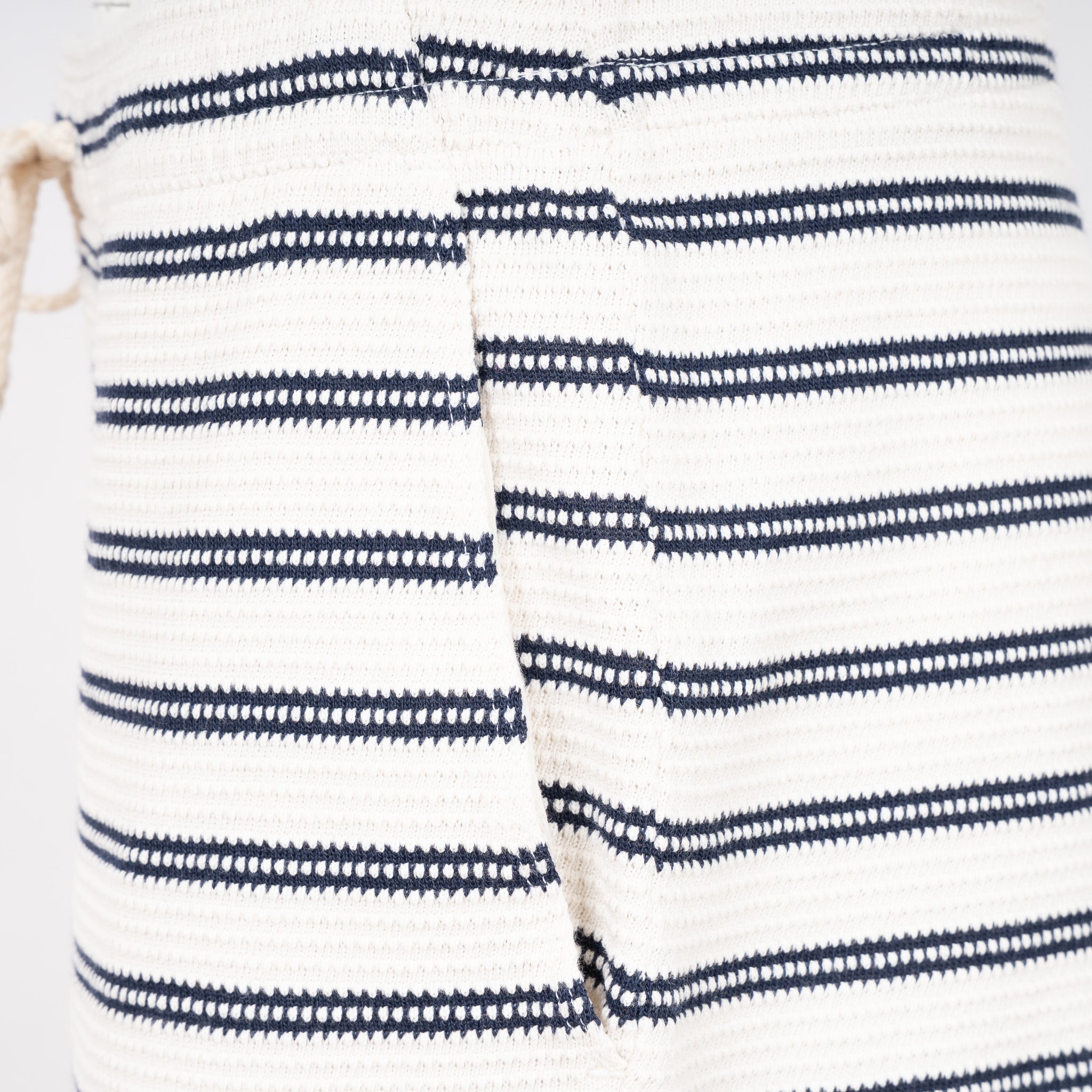 Ralph Lauren Korte Broek Blauw Gestreept | Pointelle-Ribbed