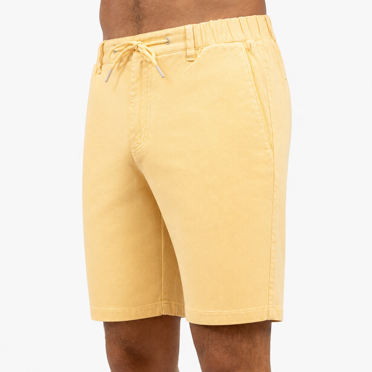 SEVEN DIALS Korte Broek Geel | Audel