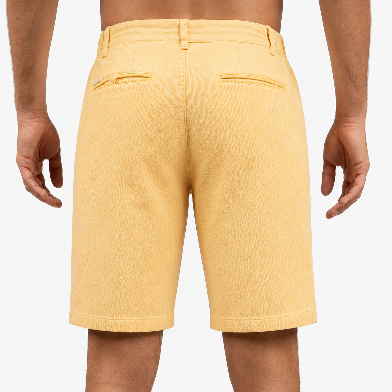 SEVEN DIALS Korte Broek Geel | Audel