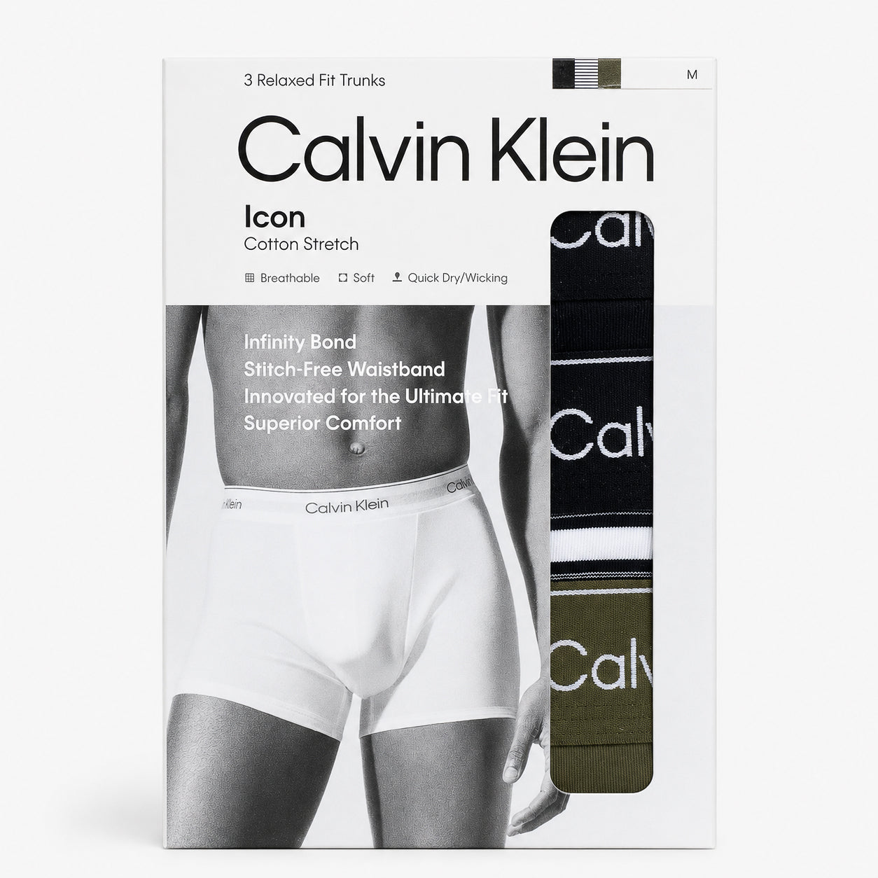 Calvin Klein Boxershorts | Relaxed Fit Trunks 3-pack