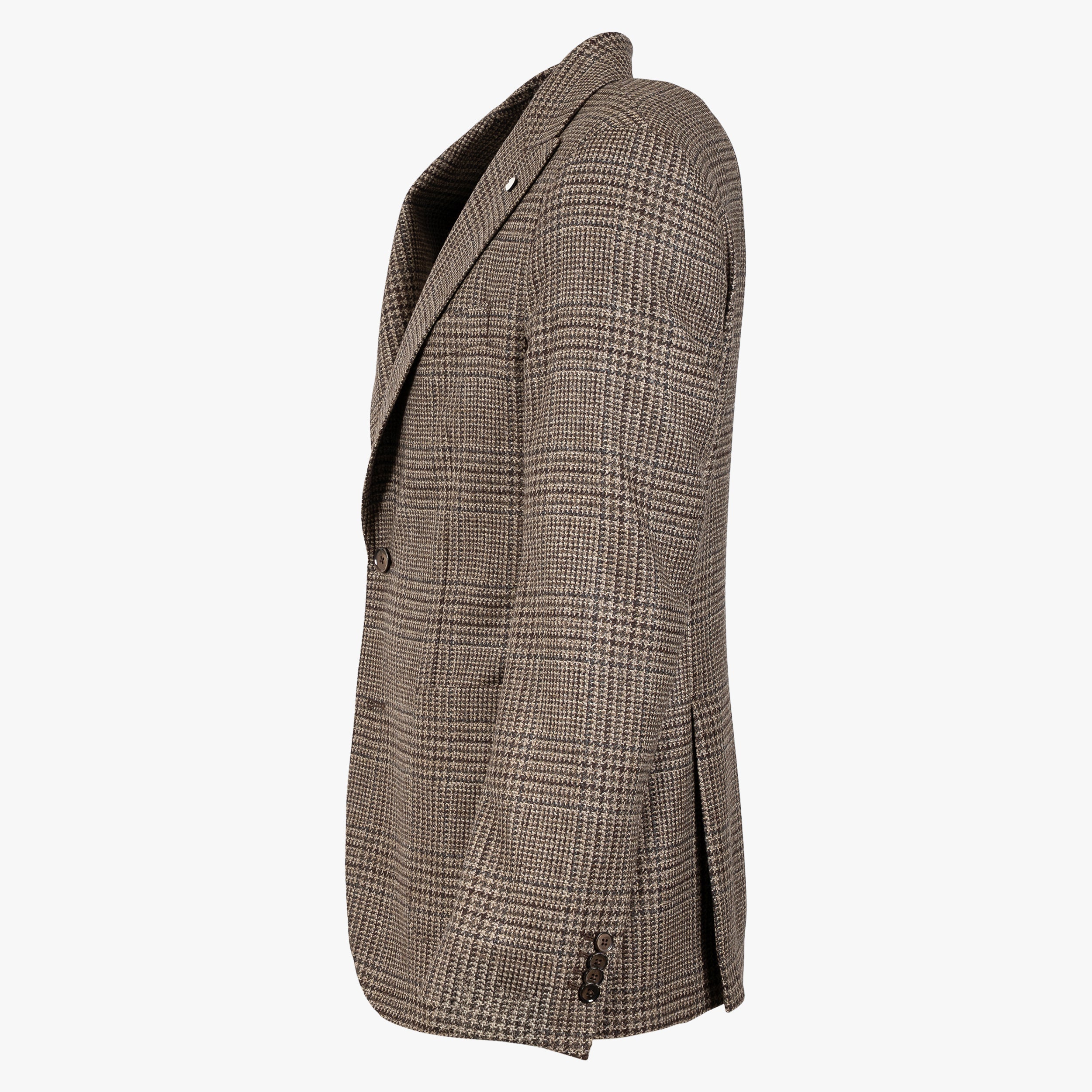 L.B.M. 1911 Colbert Bruin Geruit | Wool & Cashmere